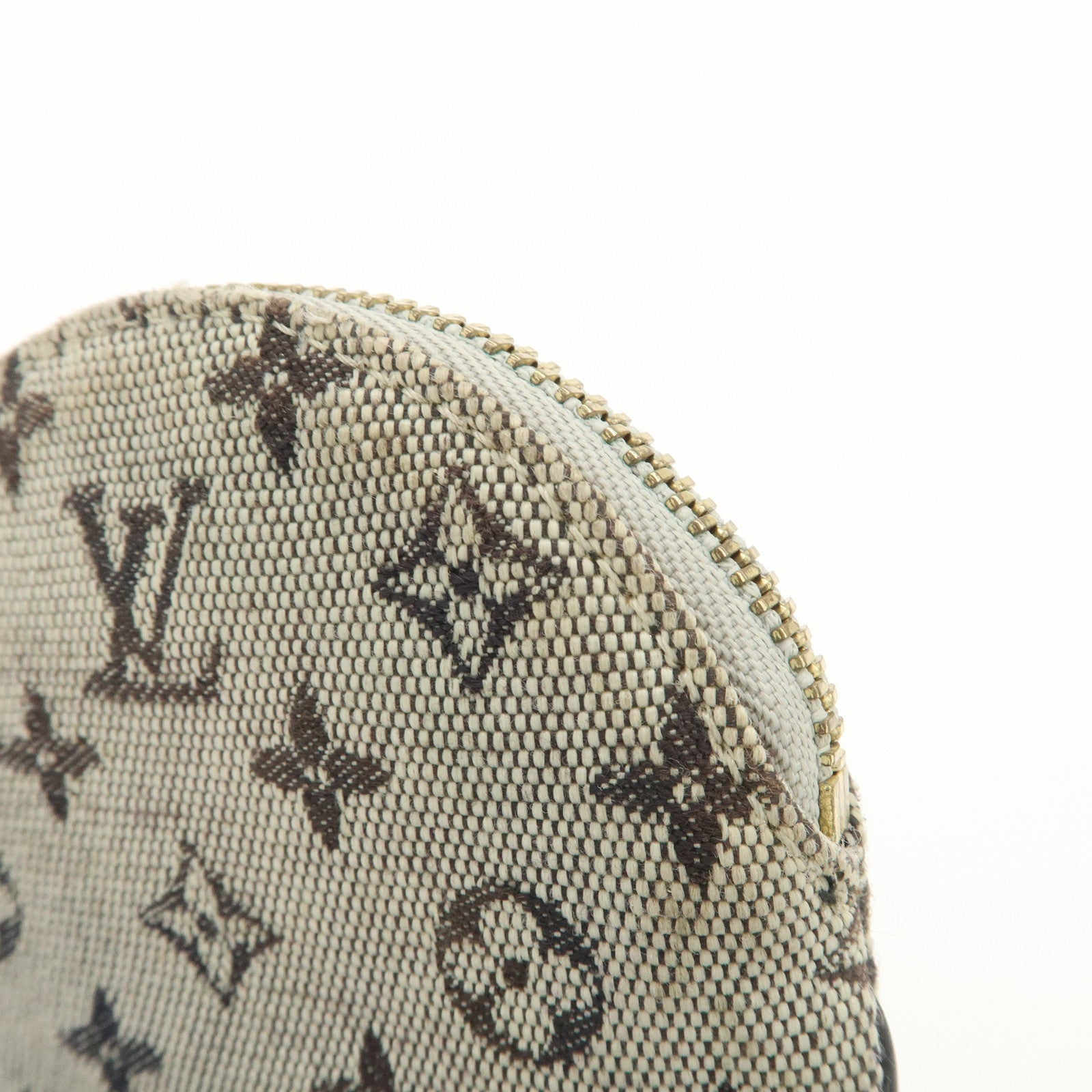 Louis Vuitton Monogram Mini Porte Monnaie Coin Case Blue M92640