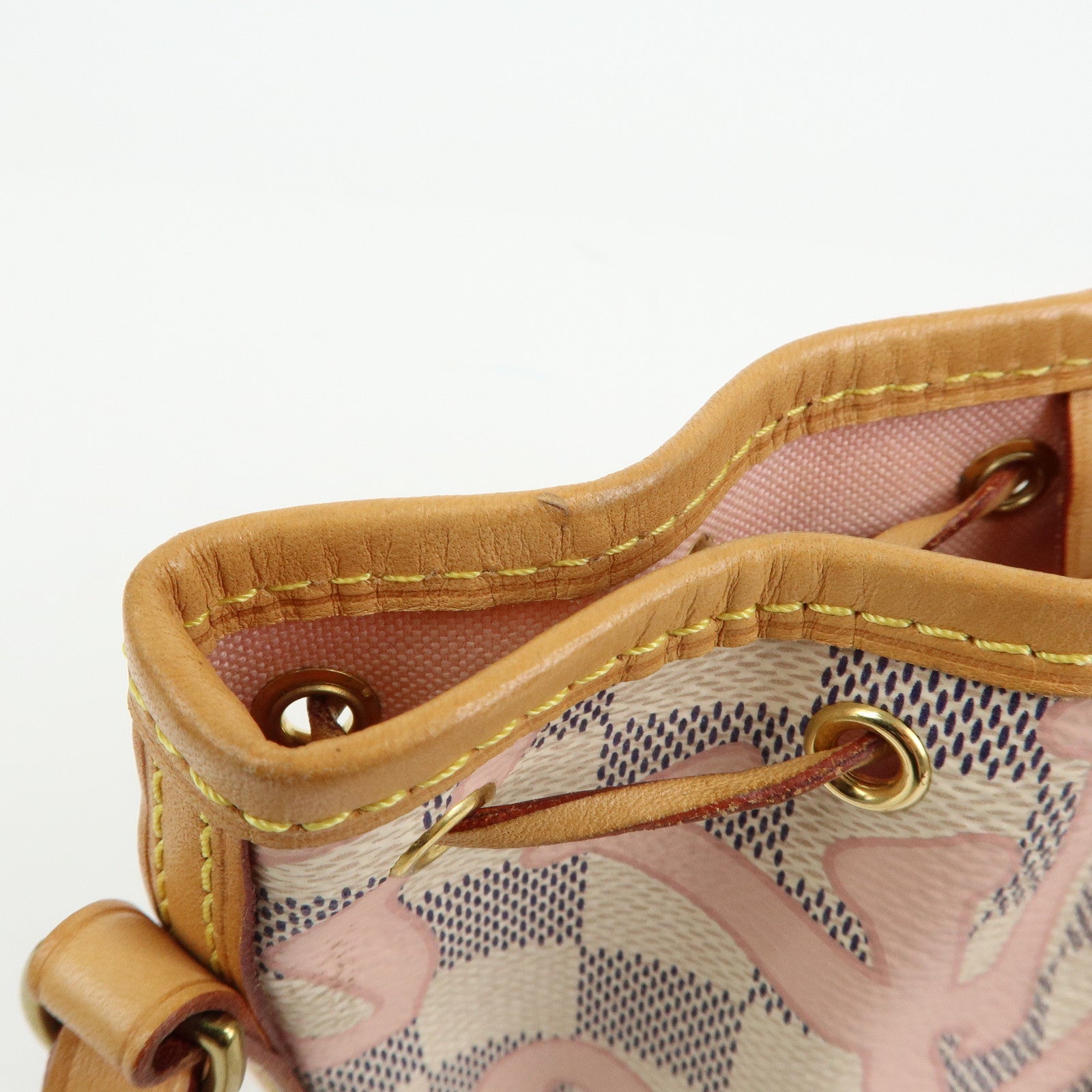 Louis Vuitton Damier Azur Tahiti Nano Noe Shoulder Bag N60052