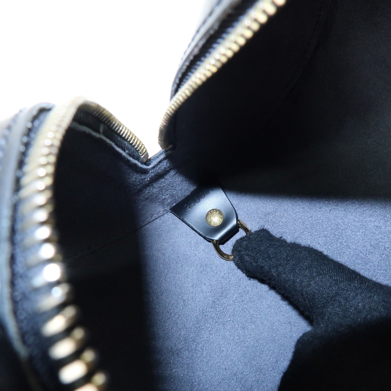 Louis Vuitton Epi Soufflot Shoulder Bag & Pouch Noir M52222