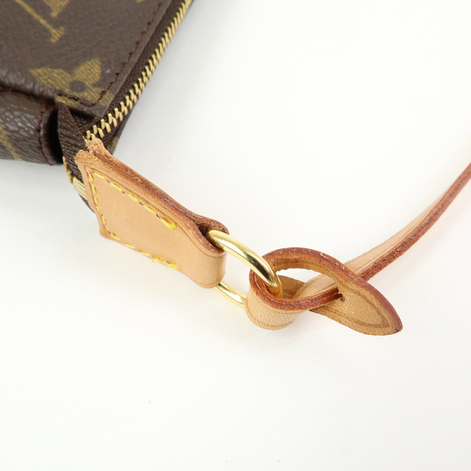 Louis Vuitton Monogram Pochette Accessoires Pouch Hand Bag M51980