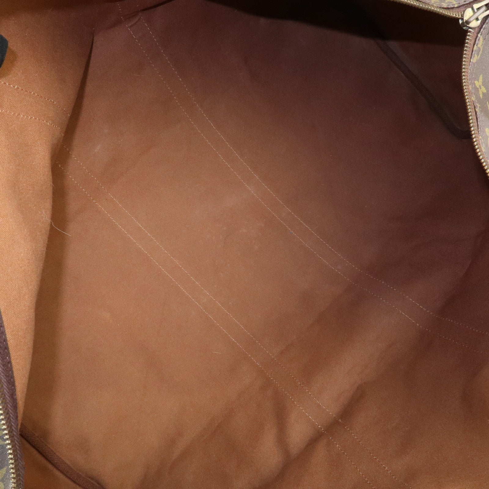 Louis Vuitton Monogram Keep All 60 Boston Bag Brown M41422 Used