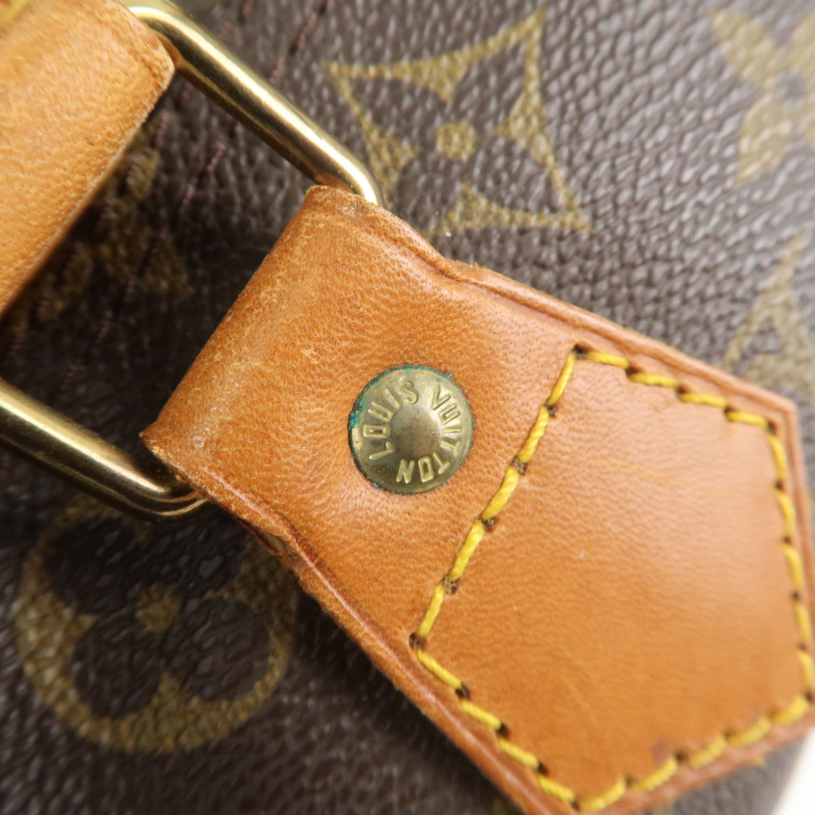 Louis Vuitton Monogram Speedy 30 Hand Bag Boston Bag M41526 Used