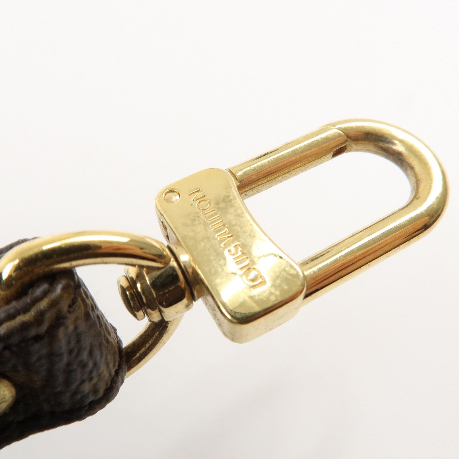 Louis Vuitton Monogram Canvas Shoulder Strap 120cm Brown J75010 Used