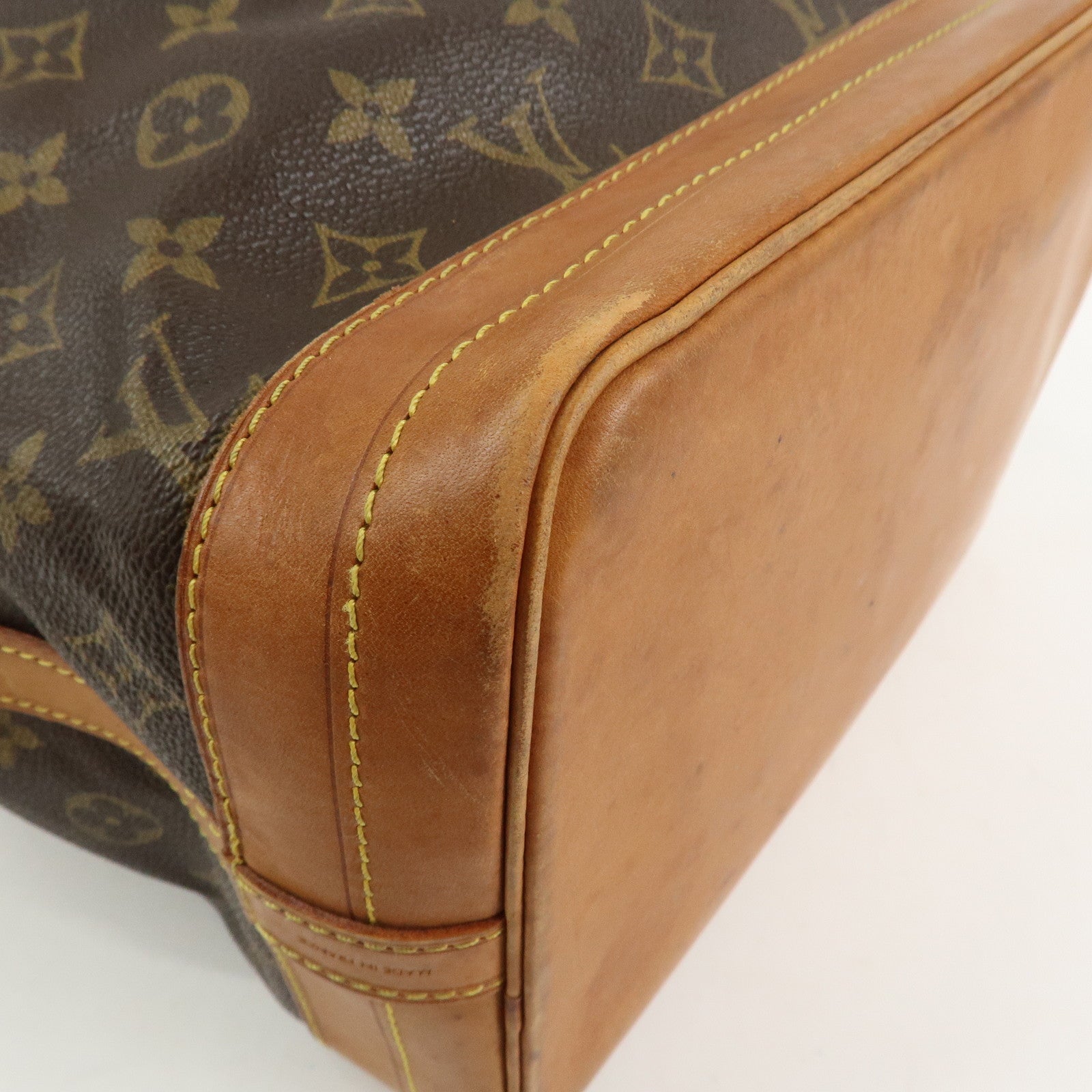 Louis Vuitton Monogram Noe Shoulder Bag Hand Bag Brown M42224