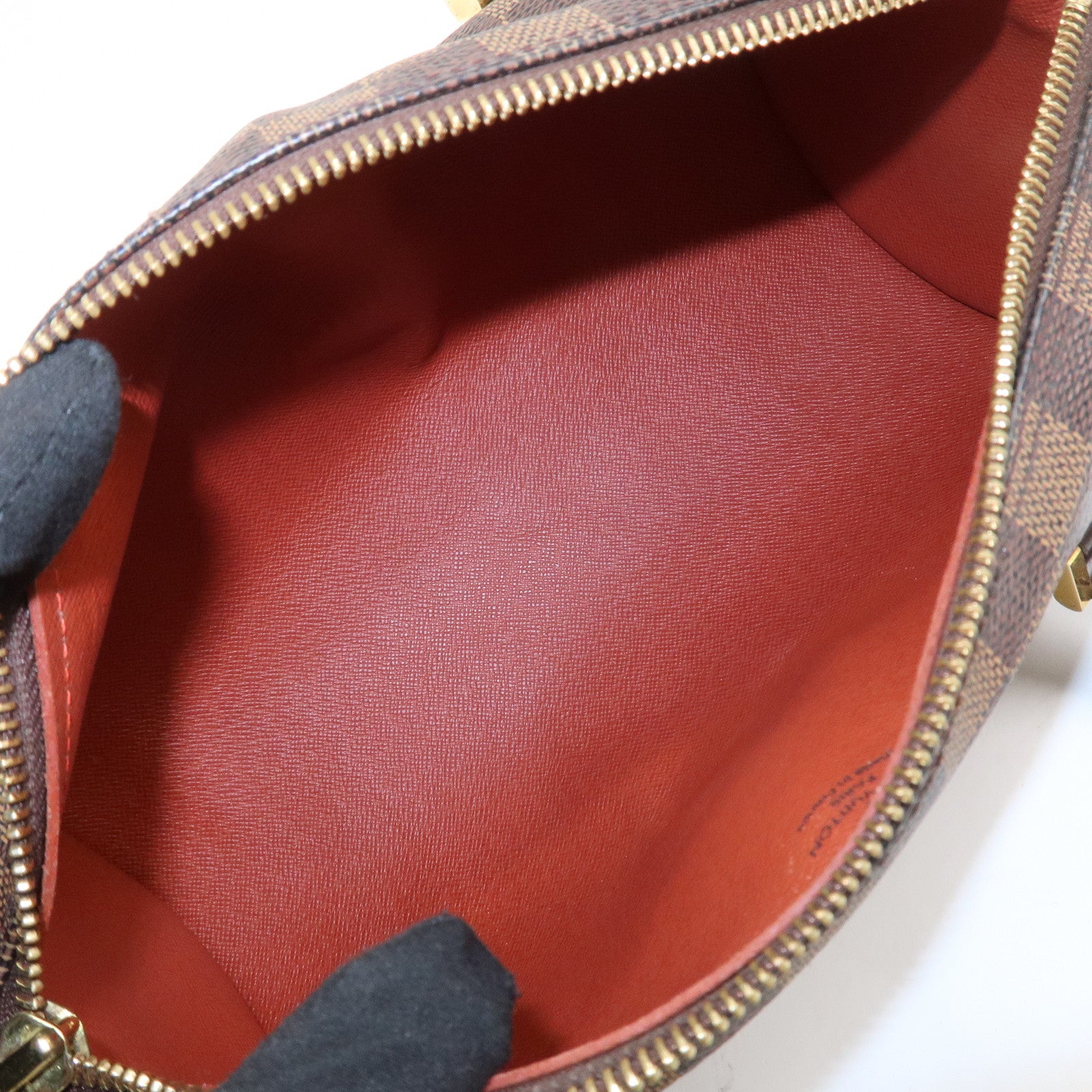 Louis Vuitton Damier Ebene Papillon 26 Hand Bag Brown N51304