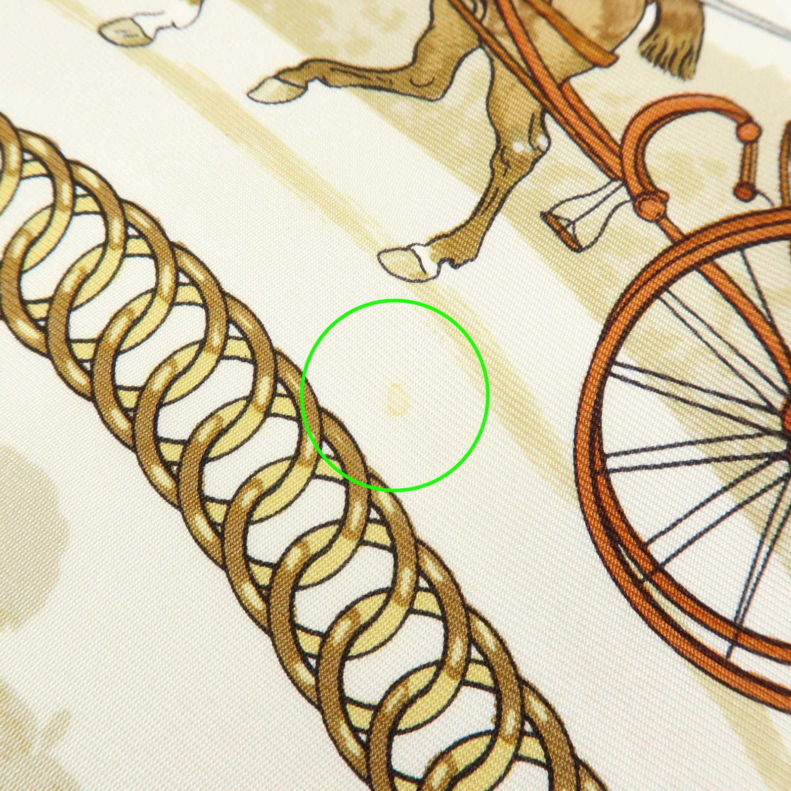 HERMES Carre 90 Silk 100% Scarf LA PROMENADE DE LONGCHAMPS