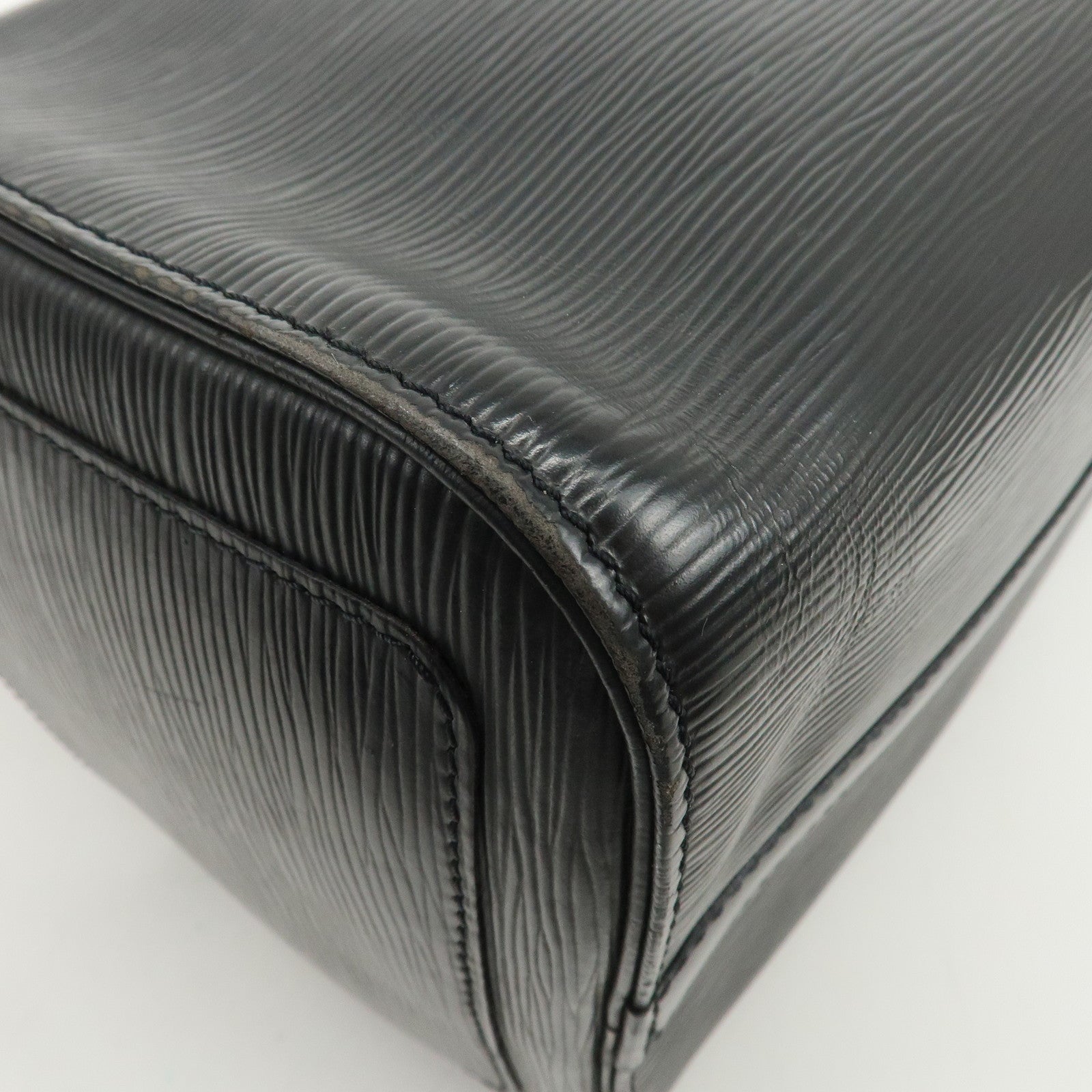 Louis Vuitton Epi Speedy 35 Boston Bag Hand Bag Noir Black M42992