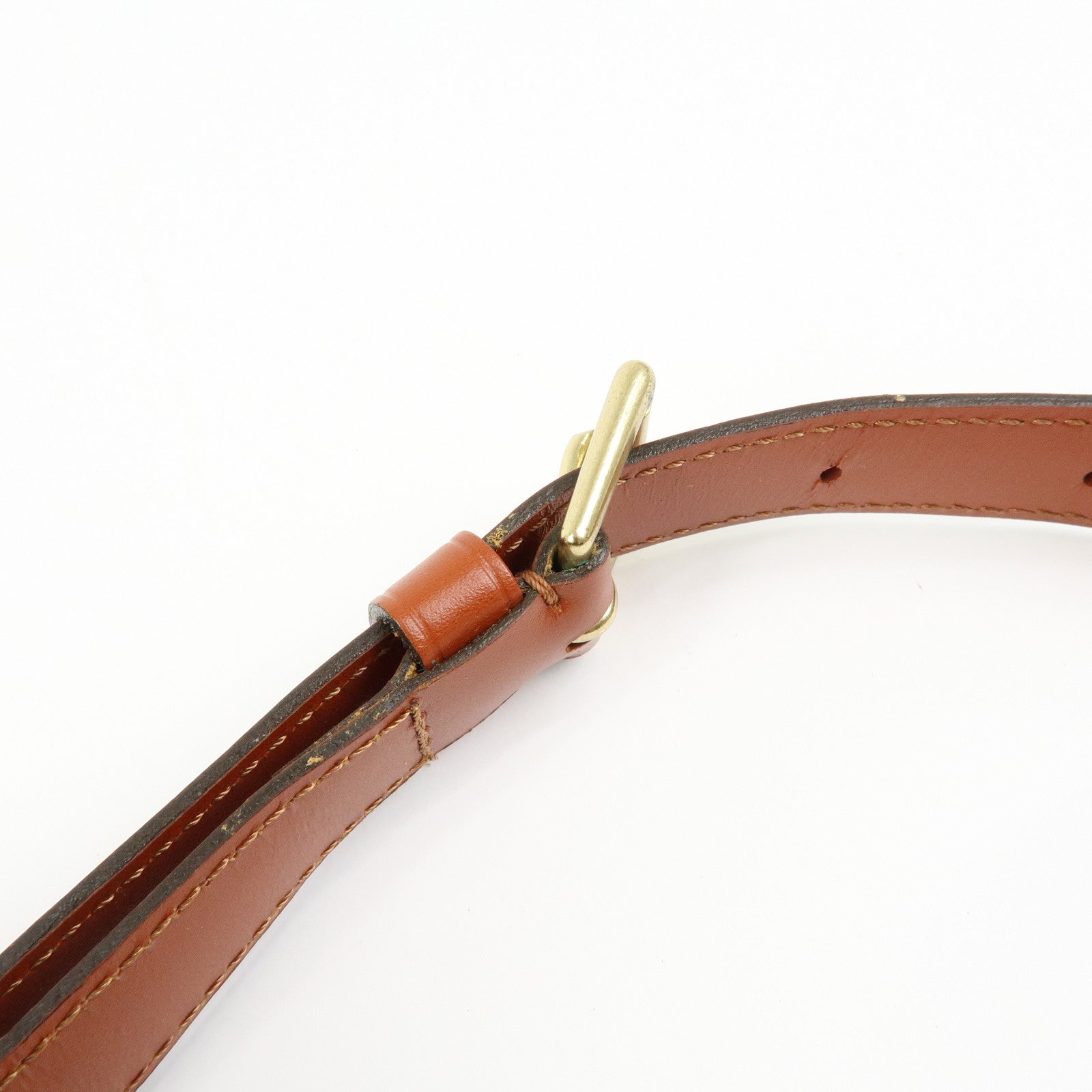 Louis Vuitton Epi Saint Cloud Shoulder Bag Kenya Brown M52193