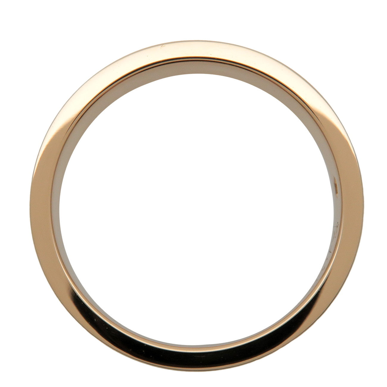 Cartier Mini Love 1P Diamond Ring K18 750YG Yellow Gold #51 US5.75