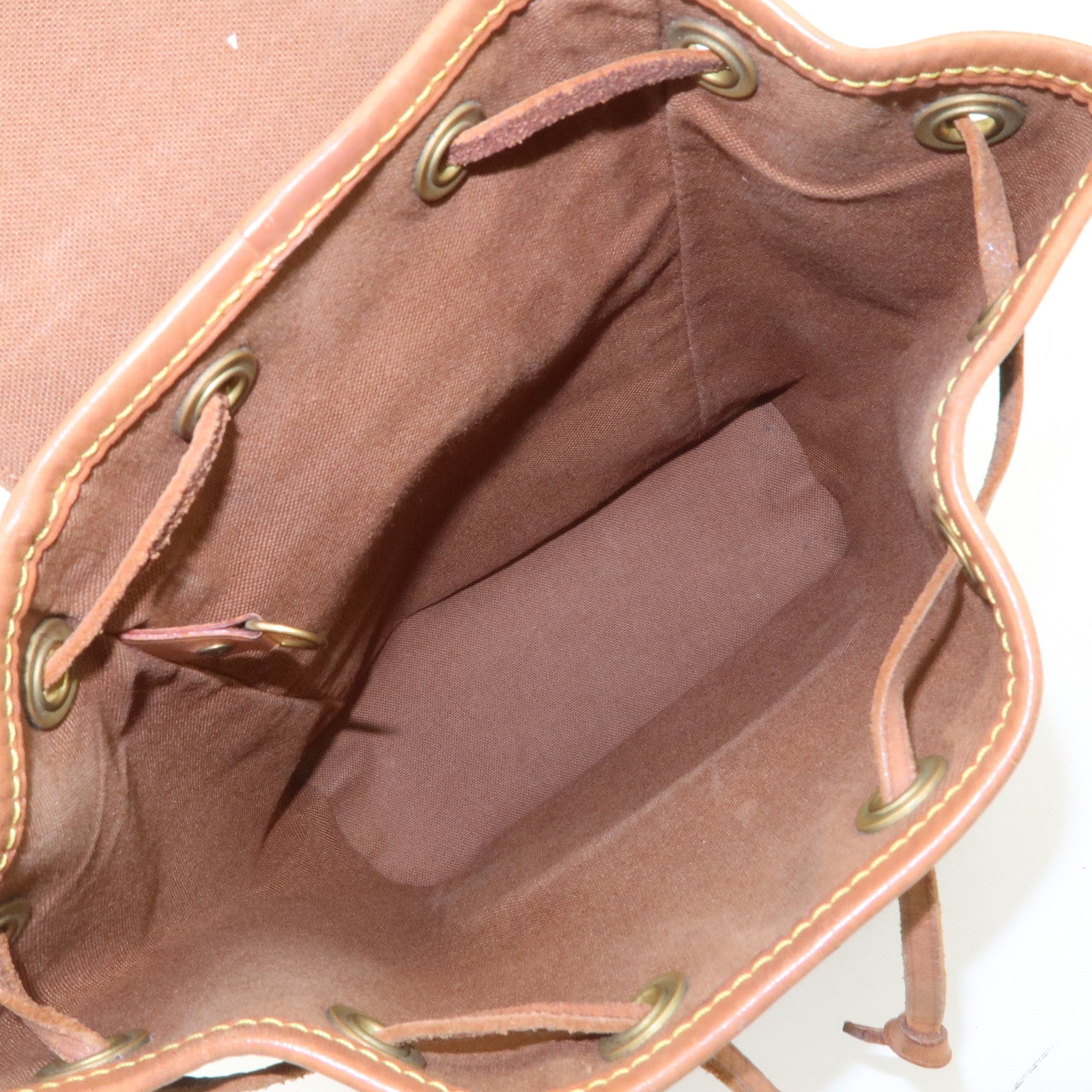 Louis Vuitton Monogram Mini Montsouris Canvas Backpack Brown M51137