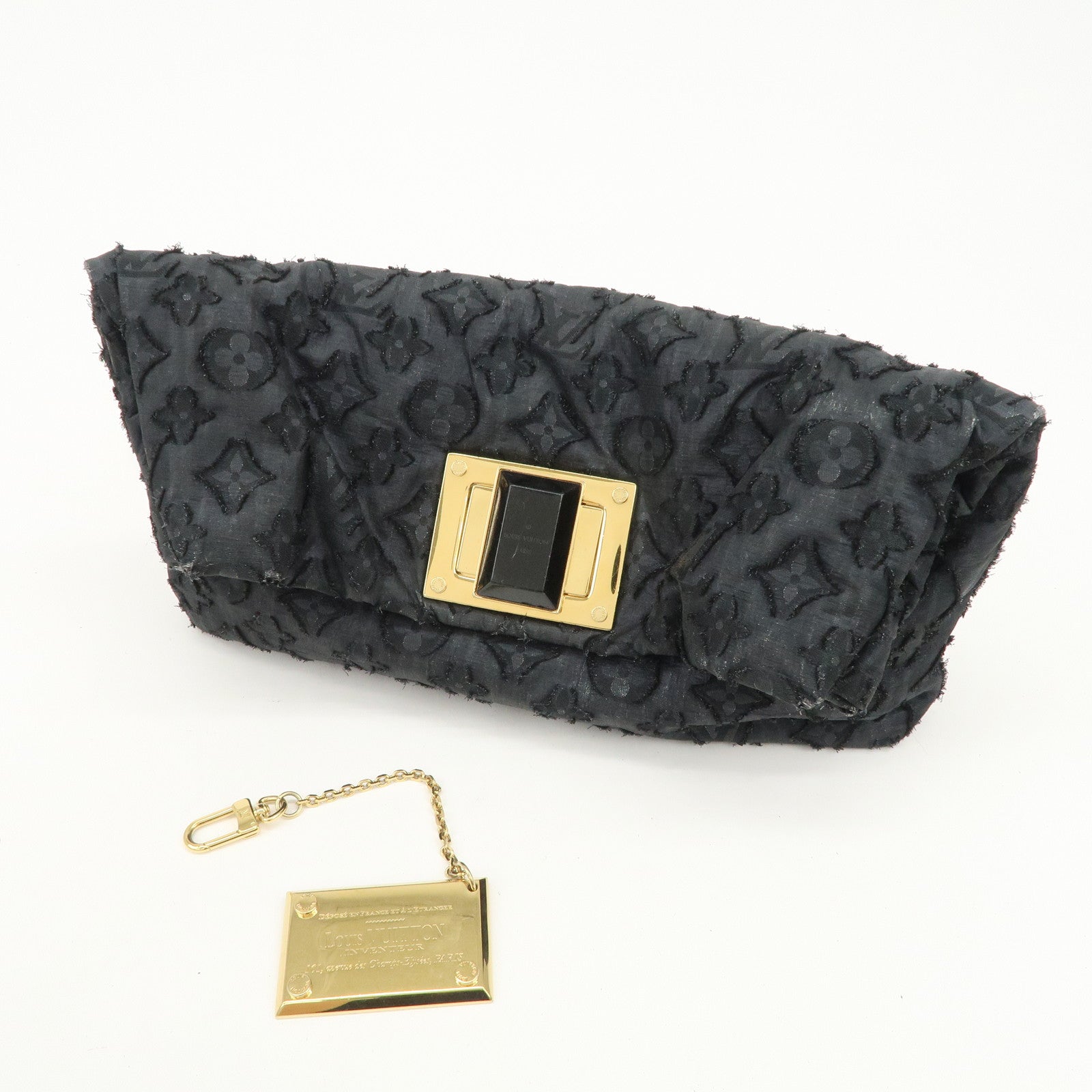 Louis Vuitton Monogram Silk Pochette Altair Clutch Bag M94268