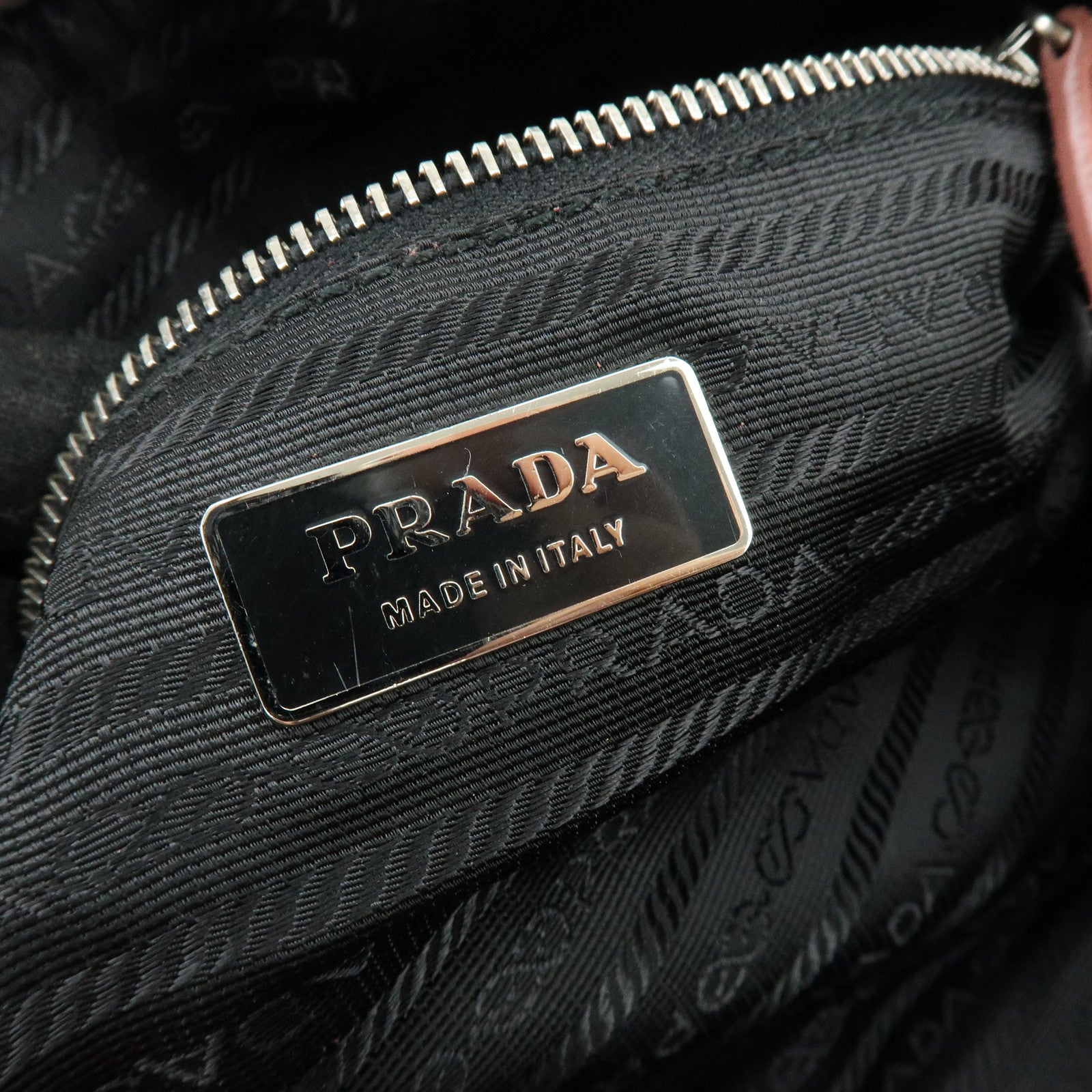 PRADA Suede Boston Bag Hand Bag Pink BR2630