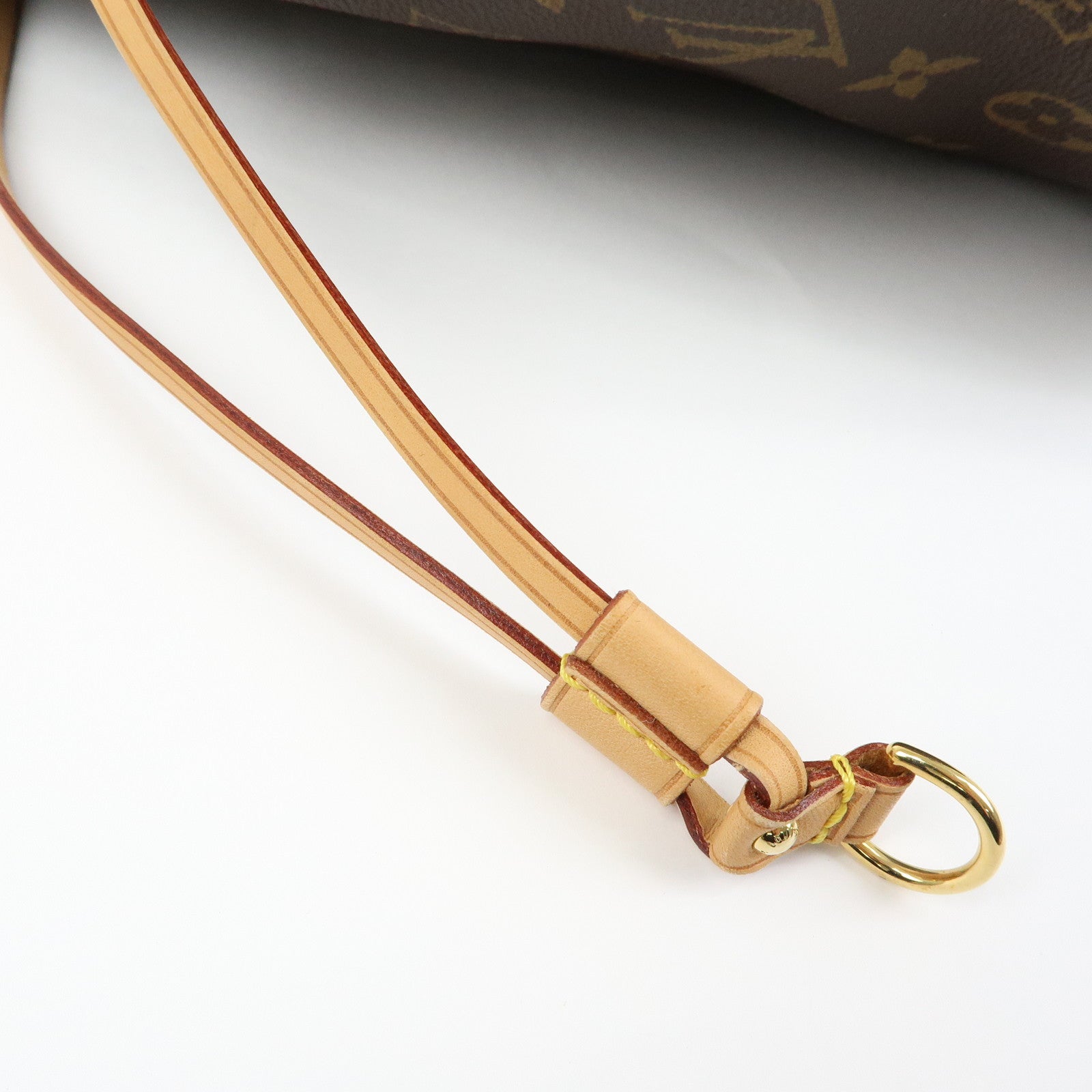 Louis Vuitton Monogram Neverfull MM Tote Shoulder Bag Brown M40156