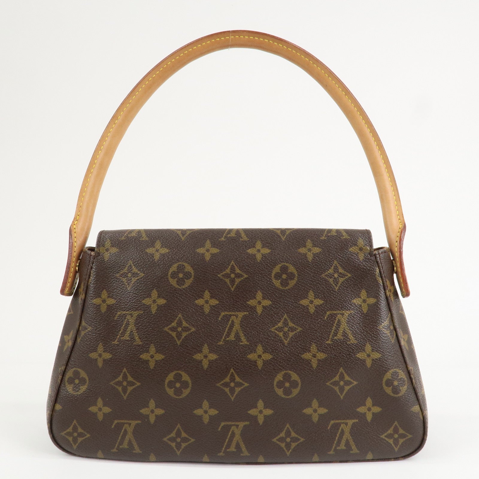 Louis Vuitton Monogram Mini Looping Shoulder Bag Brown M51147