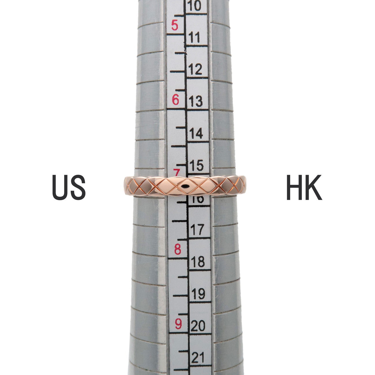 CHANEL COCO Crush Mini Ring K18 750PG Rose Gold #55 US7 J11785