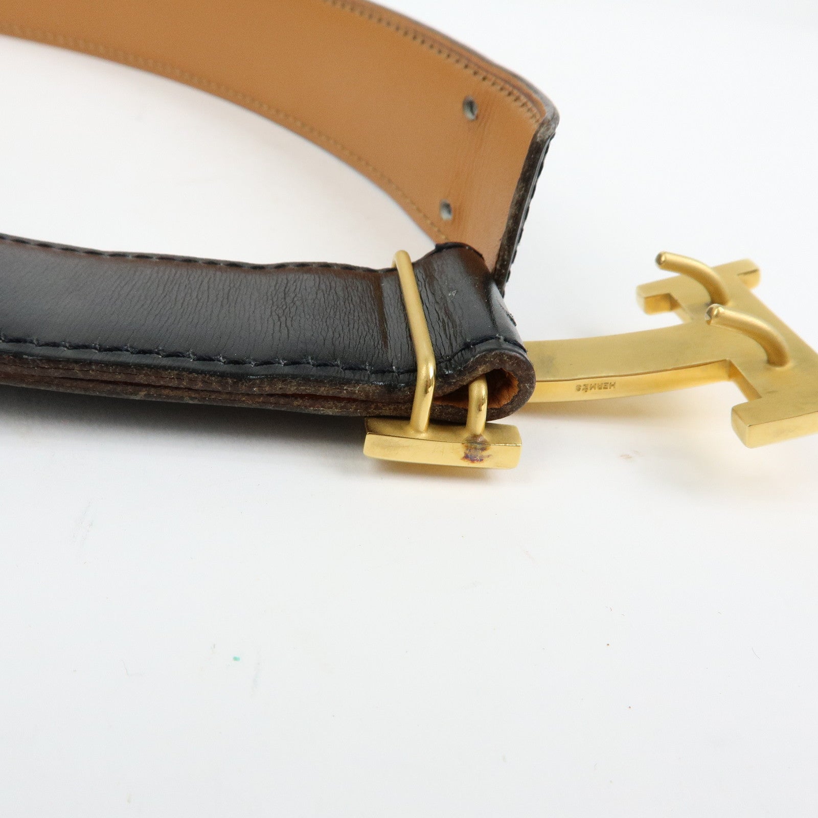 HERMES H Buckle Reversible Constance Belt