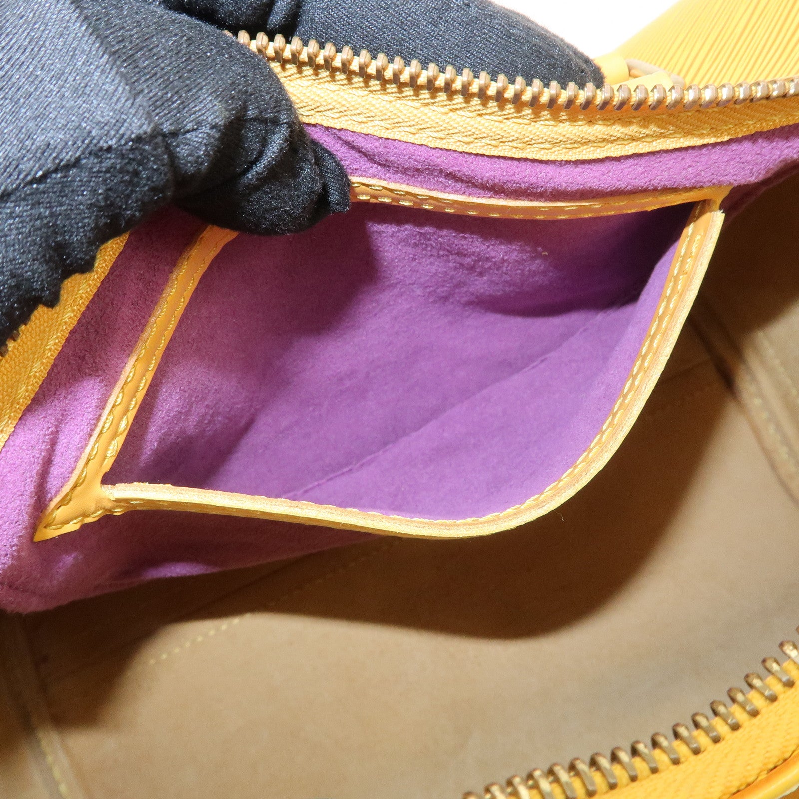 Louis Vuitton Epi Speedy 25 Boston Bag Hand Bag Yellow M43019