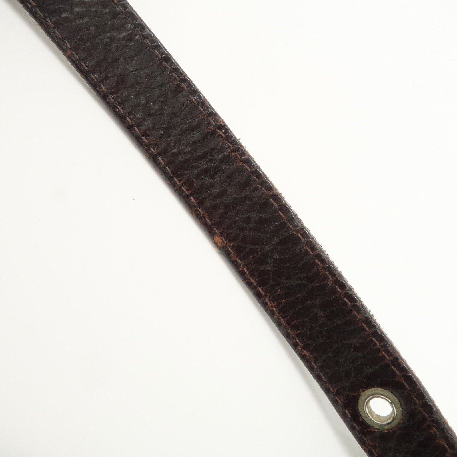 FENDI Mamma Baguette Denim Leather Shoulder Bag Hand Bag 26325