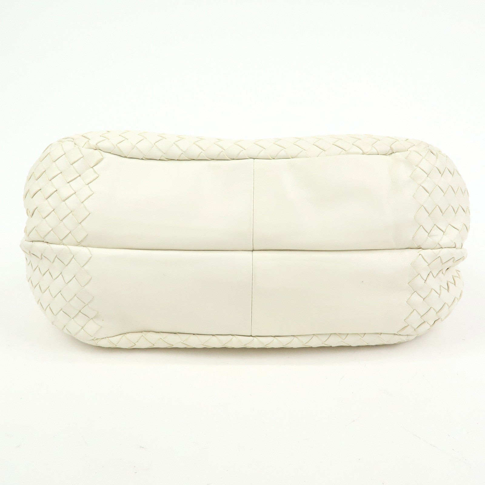 BOTTEGA VENETA Intrecciato Campana Leather Shoulder Bag 125787