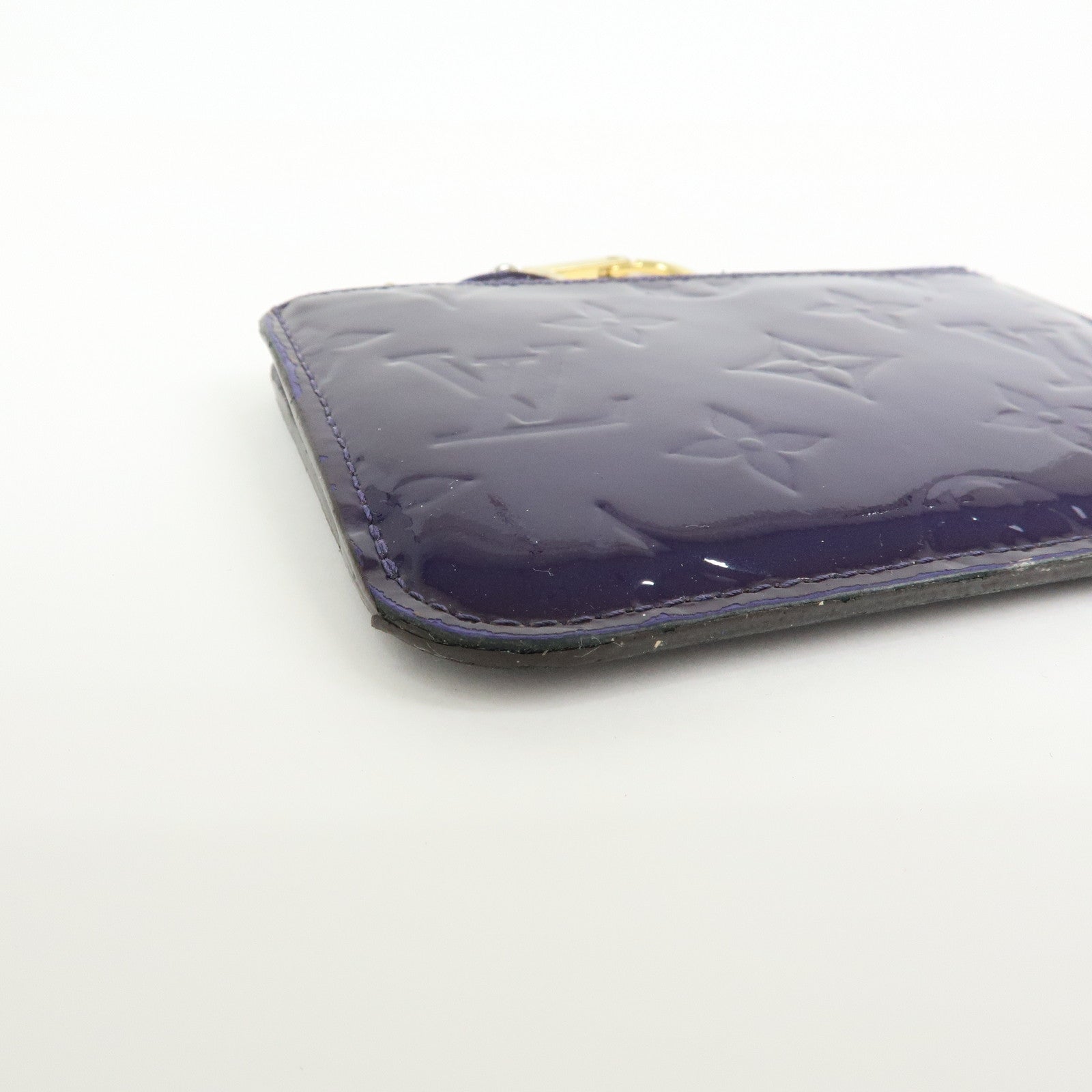 Louis Vuitton Monogram Vernis Pochette Cles NM Coin Case M90311