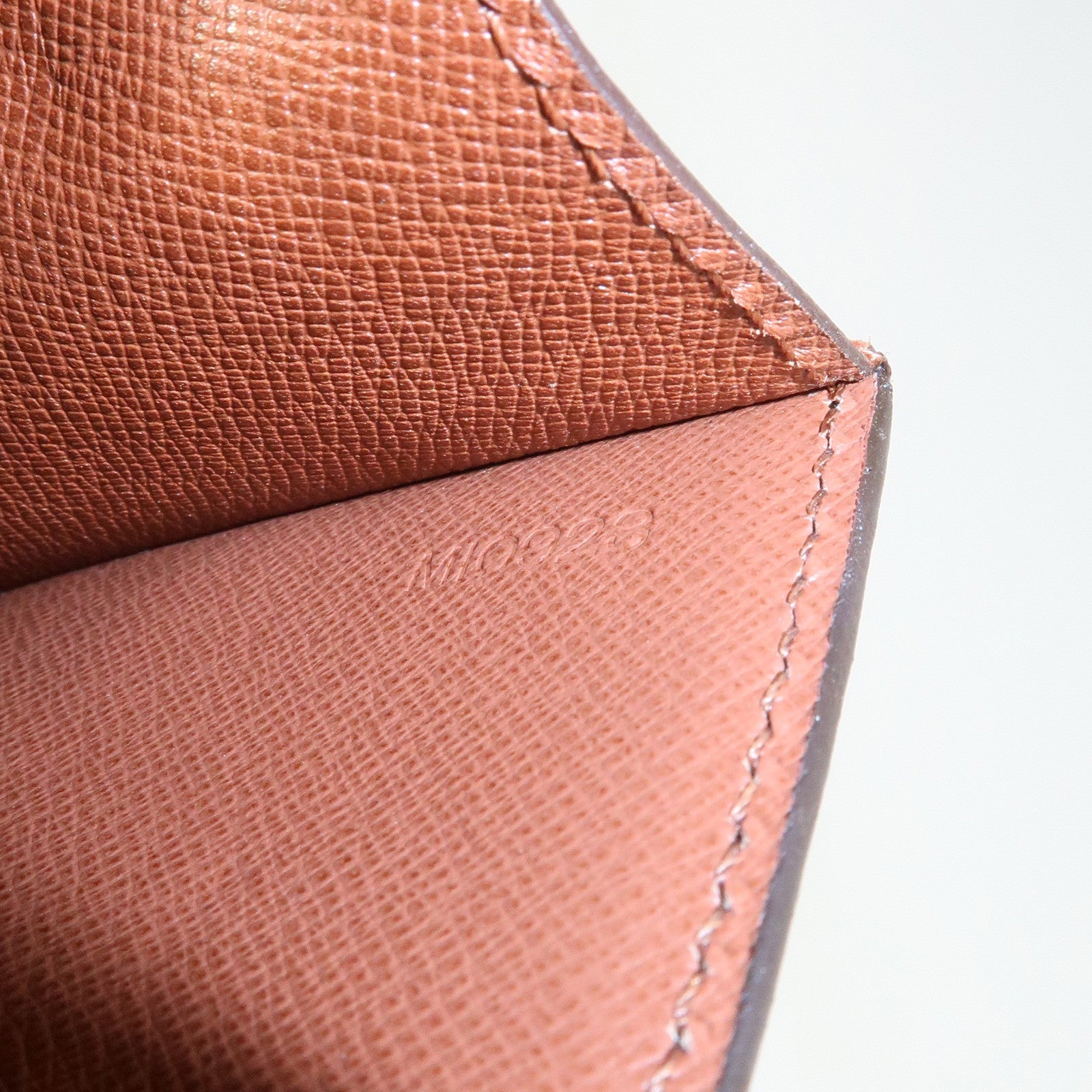 Louis Vuitton Monogram Malesherbes Hand Bag Brown M51379 Used