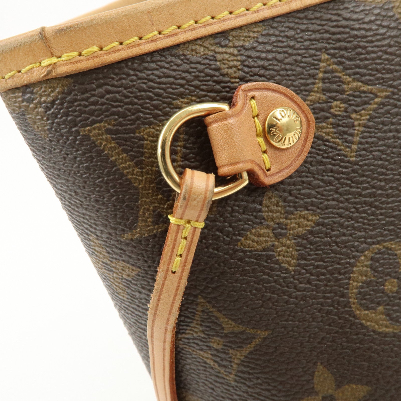 Louis Vuitton Monogram Neverfull PM Tote Bag Brown M40155