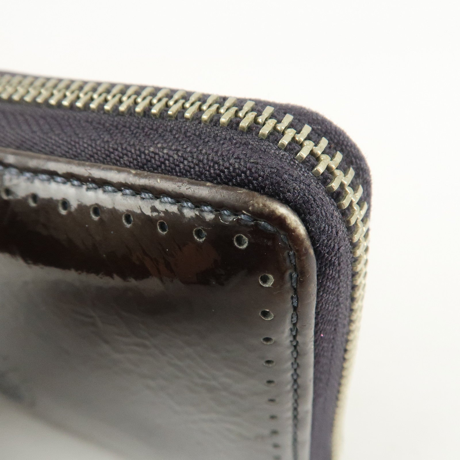 COACH Set of 3 Leather Canvas Long Wallets Black Multicolor