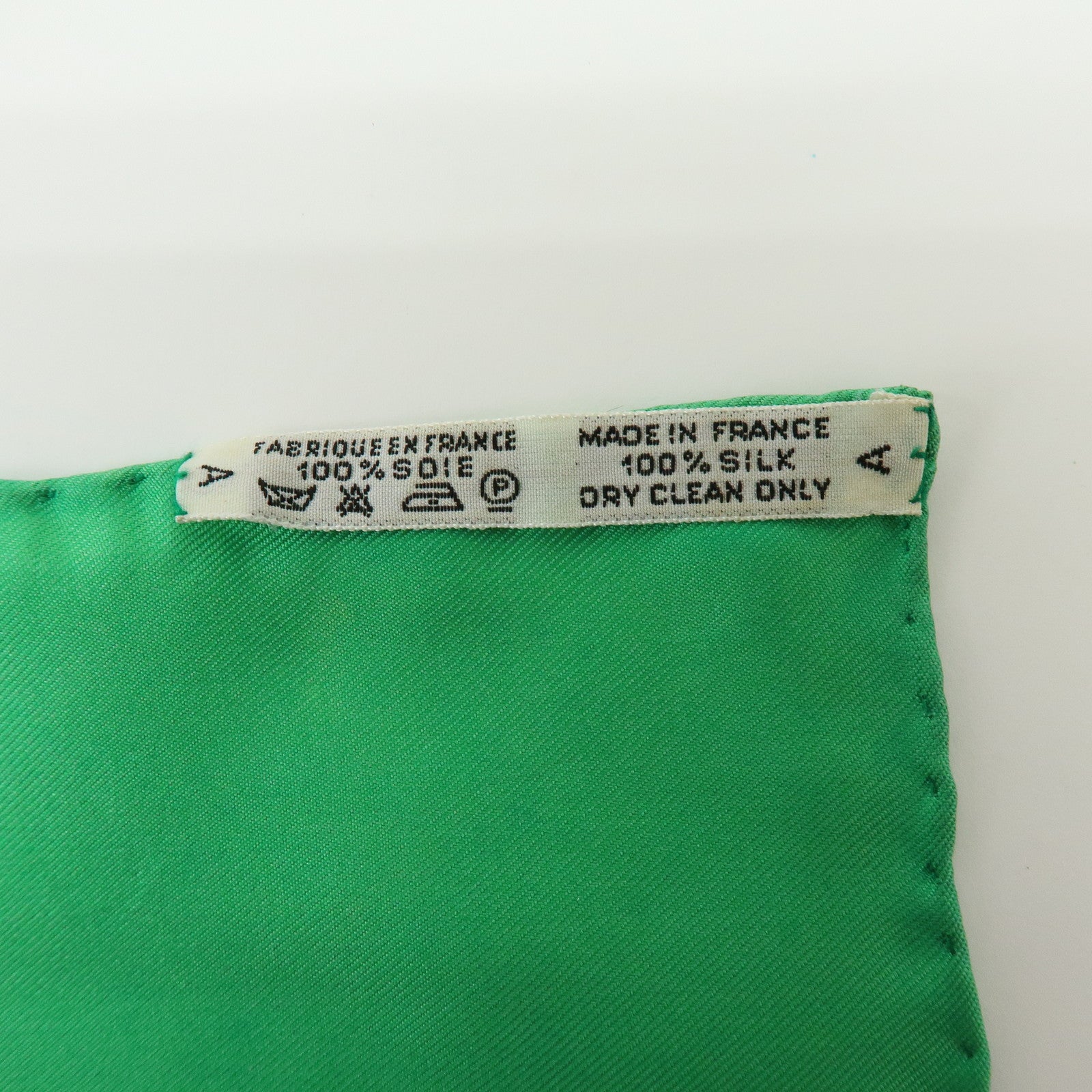 HERMES Carre 90 Set of 2 Silk 100% Scarf Navy Ivory Green Purple