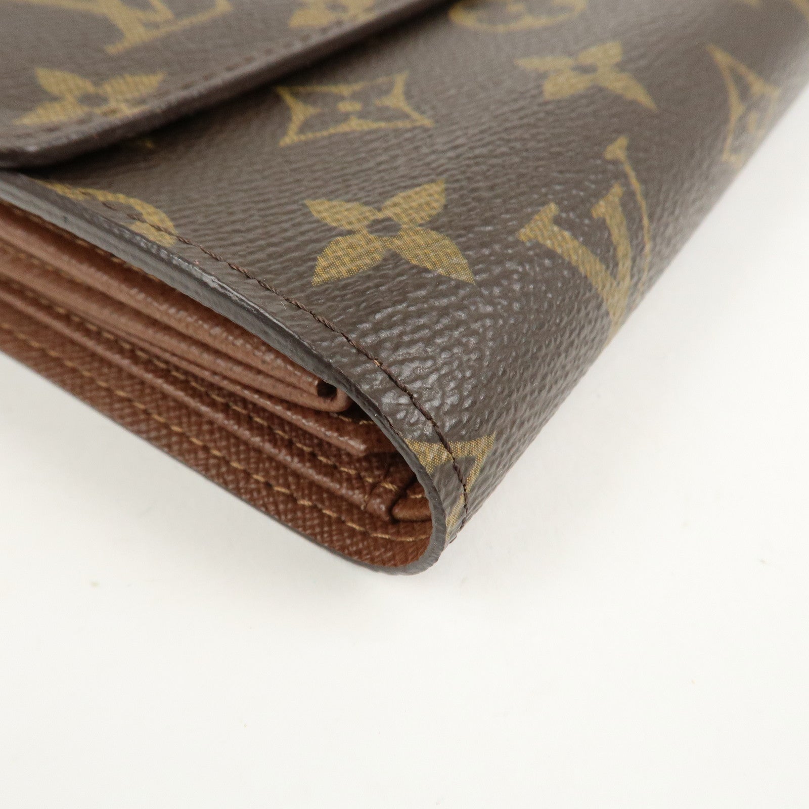Louis Vuitton Monogram Portefeuille Alexandra Wallet Brown M60047