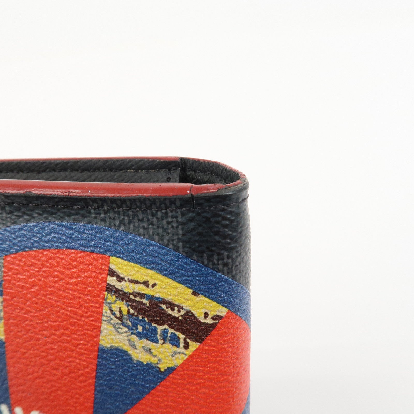 Louis Vuitton Damier Glaphite Portefeuille Brazza Wallet N60091