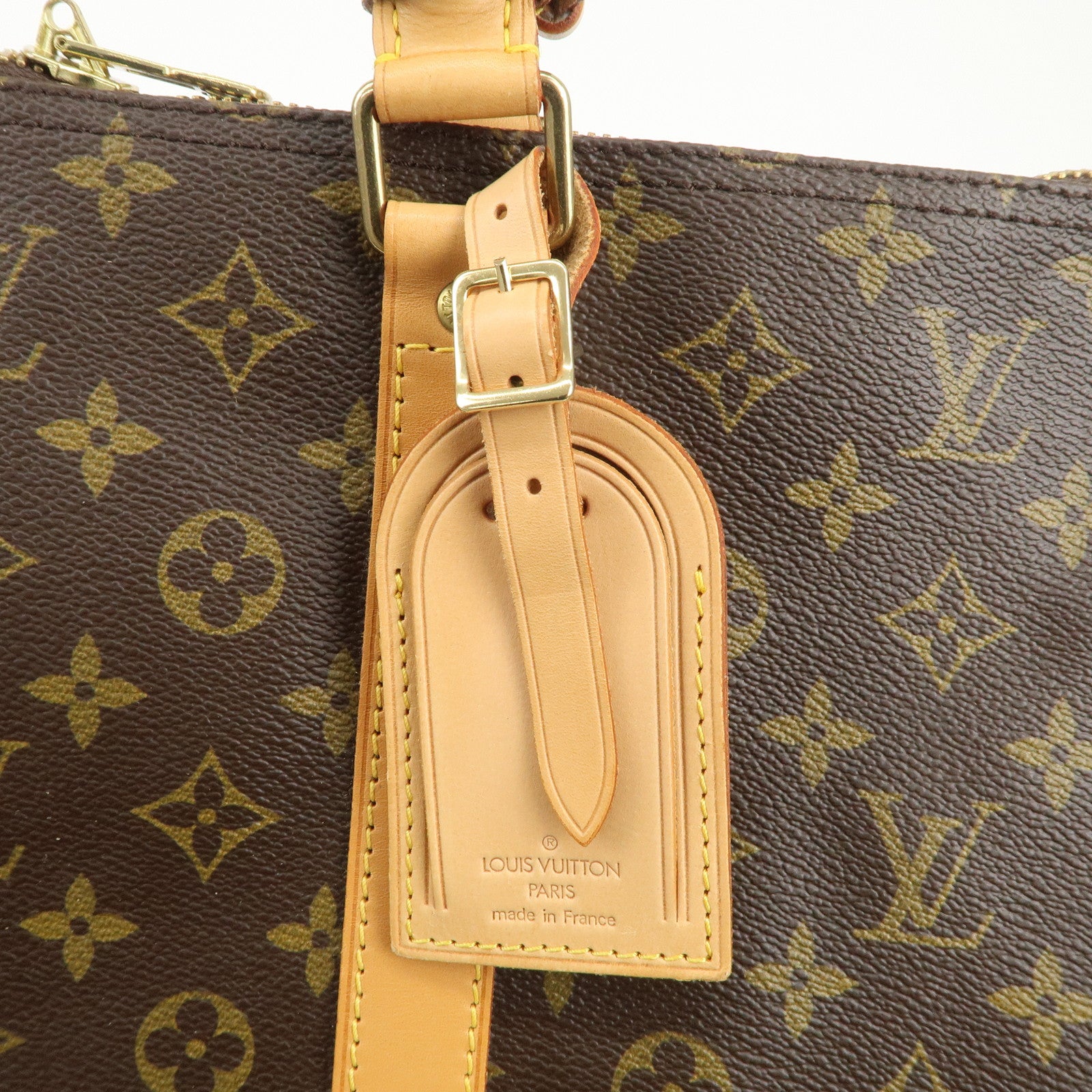 Louis Vuitton Monogram Keep All Bandouliere 60 Boston Bag M41412