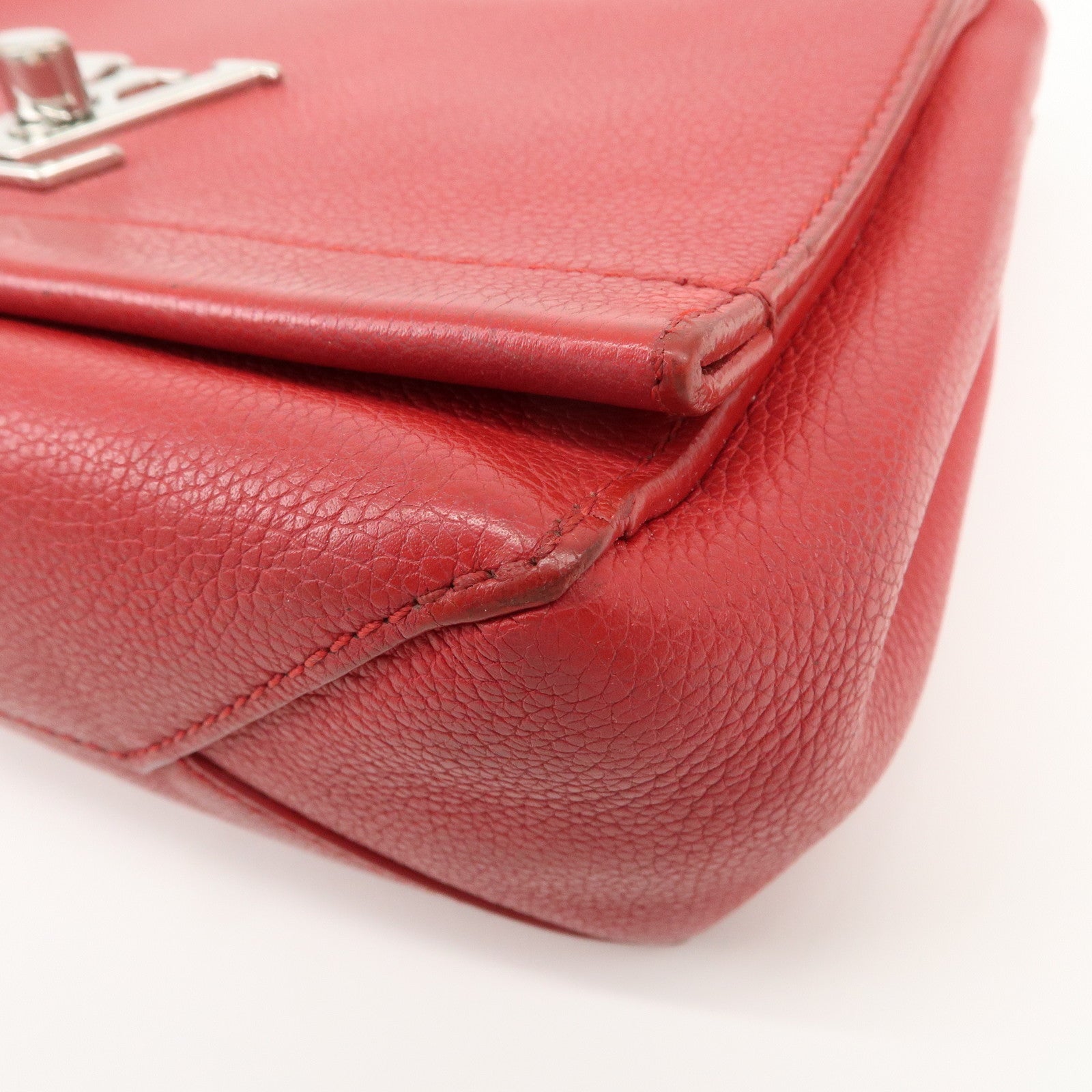 Louis Vuitton Lockme 2 BB 2Way Bag Shoulder Bag Hand Bag Red M51202