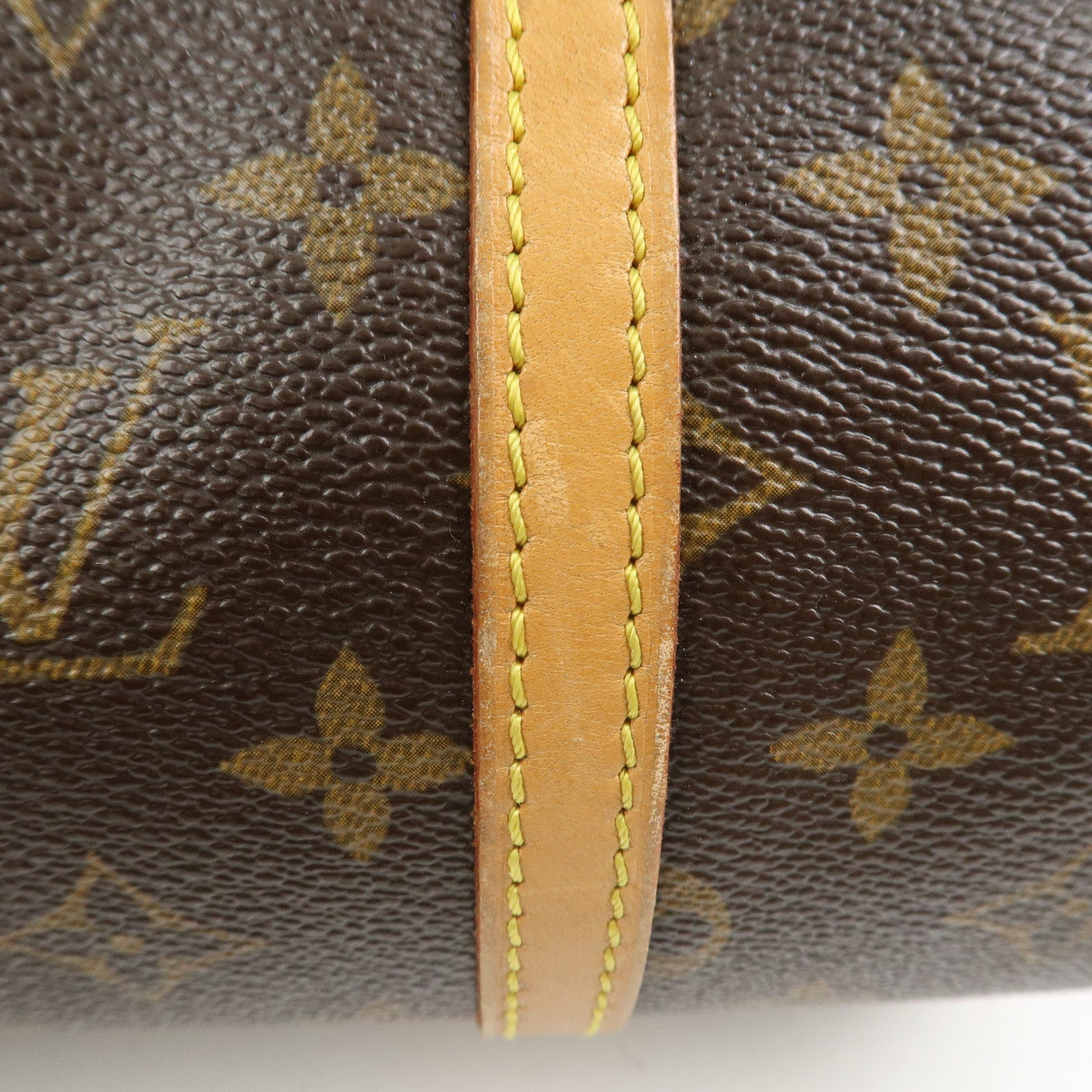 Louis Vuitton Monogram Papillon 30 Hand Bag Brown M51385