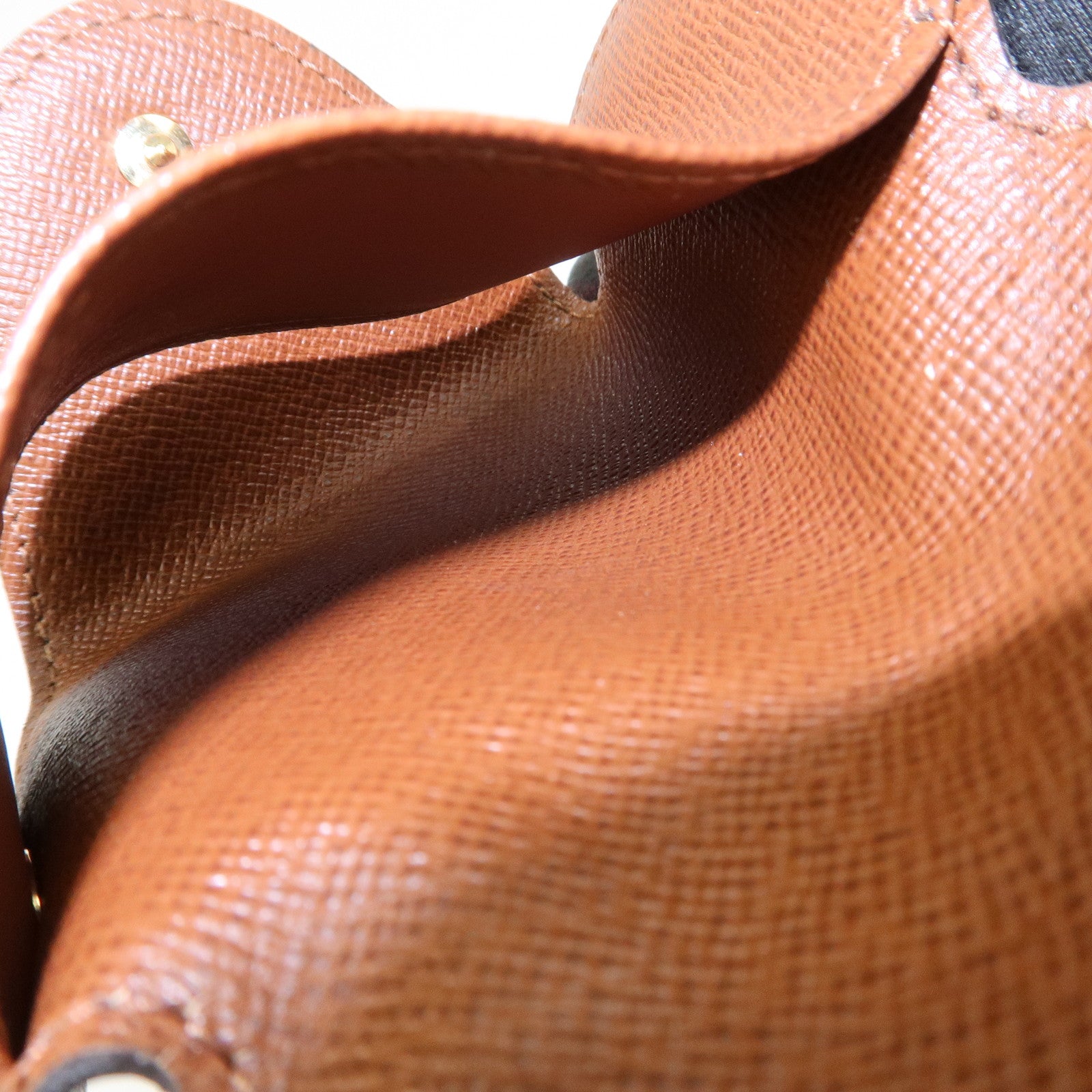 Louis Vuitton Monogram Rond GM Canvas Key Case Brown M60116