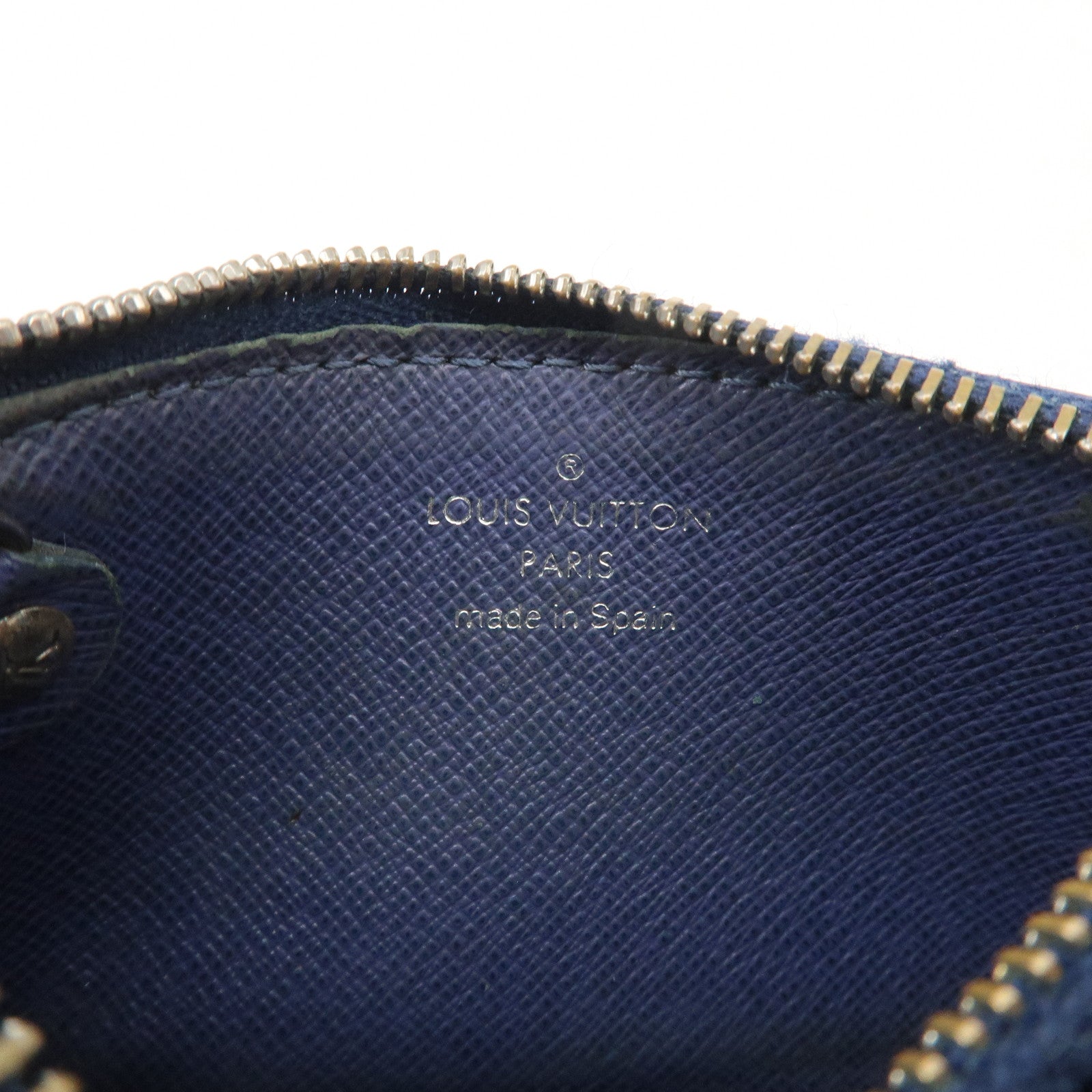 Louis Vuitton Monogram Mini Lin Set of 2 Coin Case M92238 M63805 Used