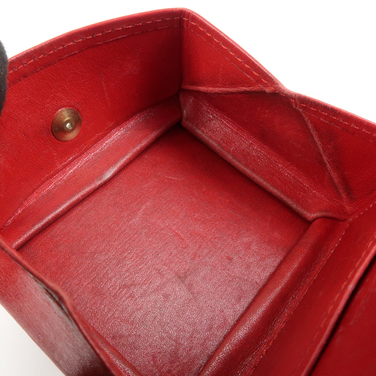 Louis Vuitton Epi Leather Porte Monnaie Boite Castilian Red M63697