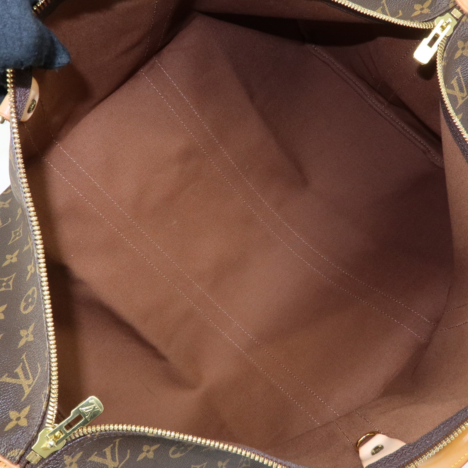 Louis Vuitton Monogram Keep All Bandouliere 55 Boston Bag M41414