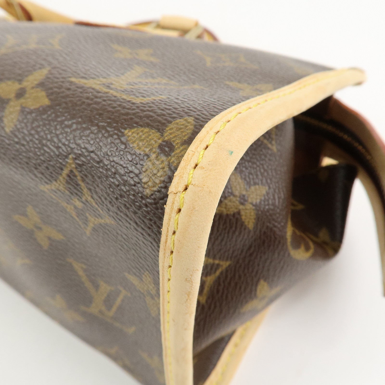 Louis Vuitton Monogram Popincourt Hand Bag Brown M40009