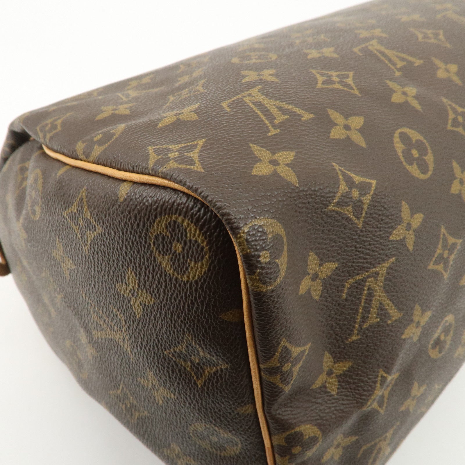Louis Vuitton Monogram Speedy 40 Boston Bag Brown M41522