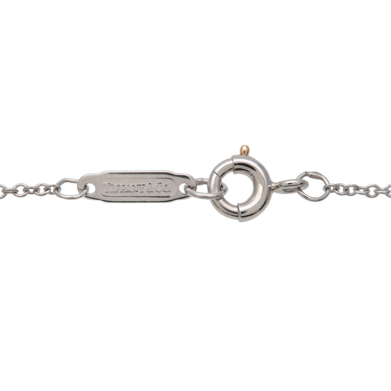 Tiffany & Co Dots Circle 6P Diamond Necklace PT950 Platinum