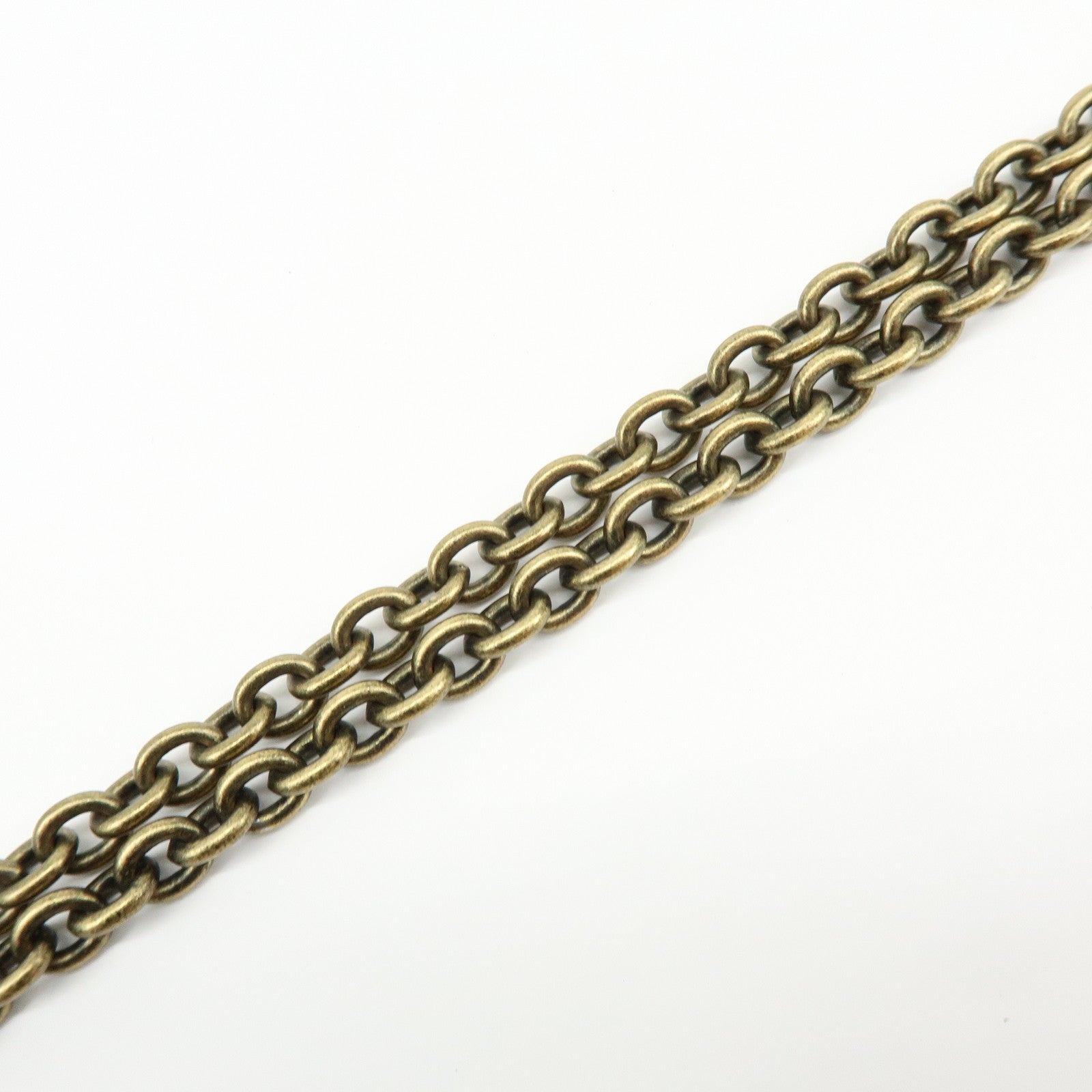 BOTTEGA VENETA Intrecciato Leather Chain Wallet Brown