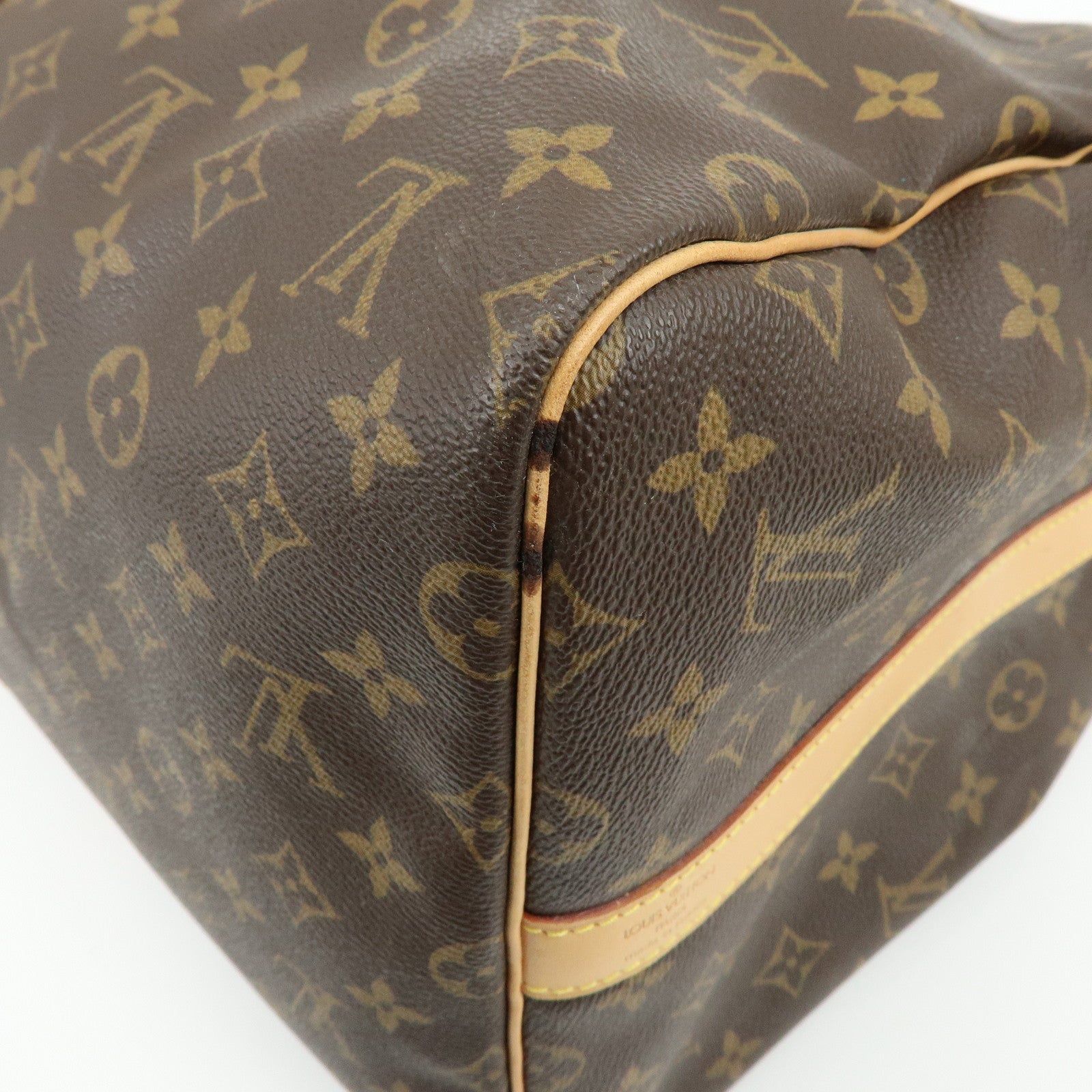 Louis Vuitton Monogram Keep All Bandouliere 55 Boston Bag M41414