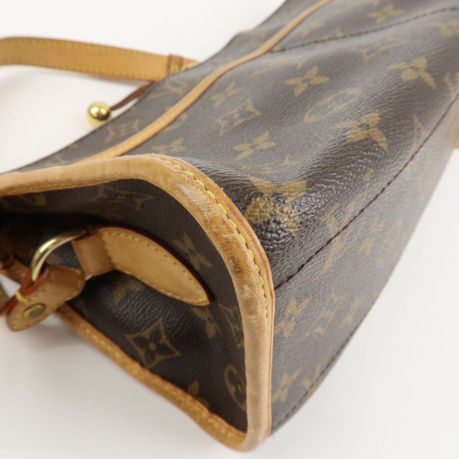 Louis Vuitton Monogram Popincourt Long Shoulder Bag Brown M40008 Used