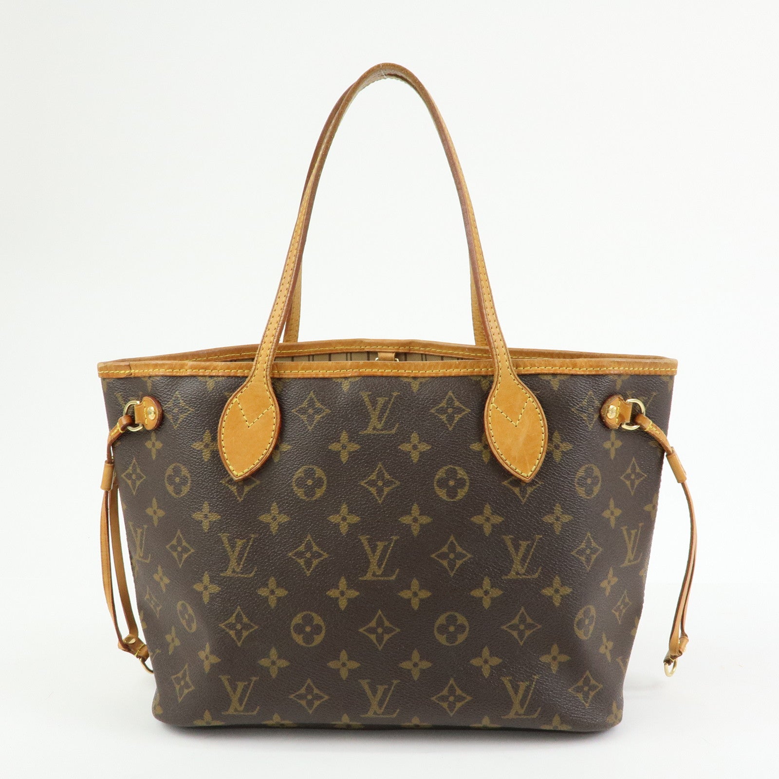 Louis Vuitton Monogram Neverfull PM Tote Bag Hand Bag M40155
