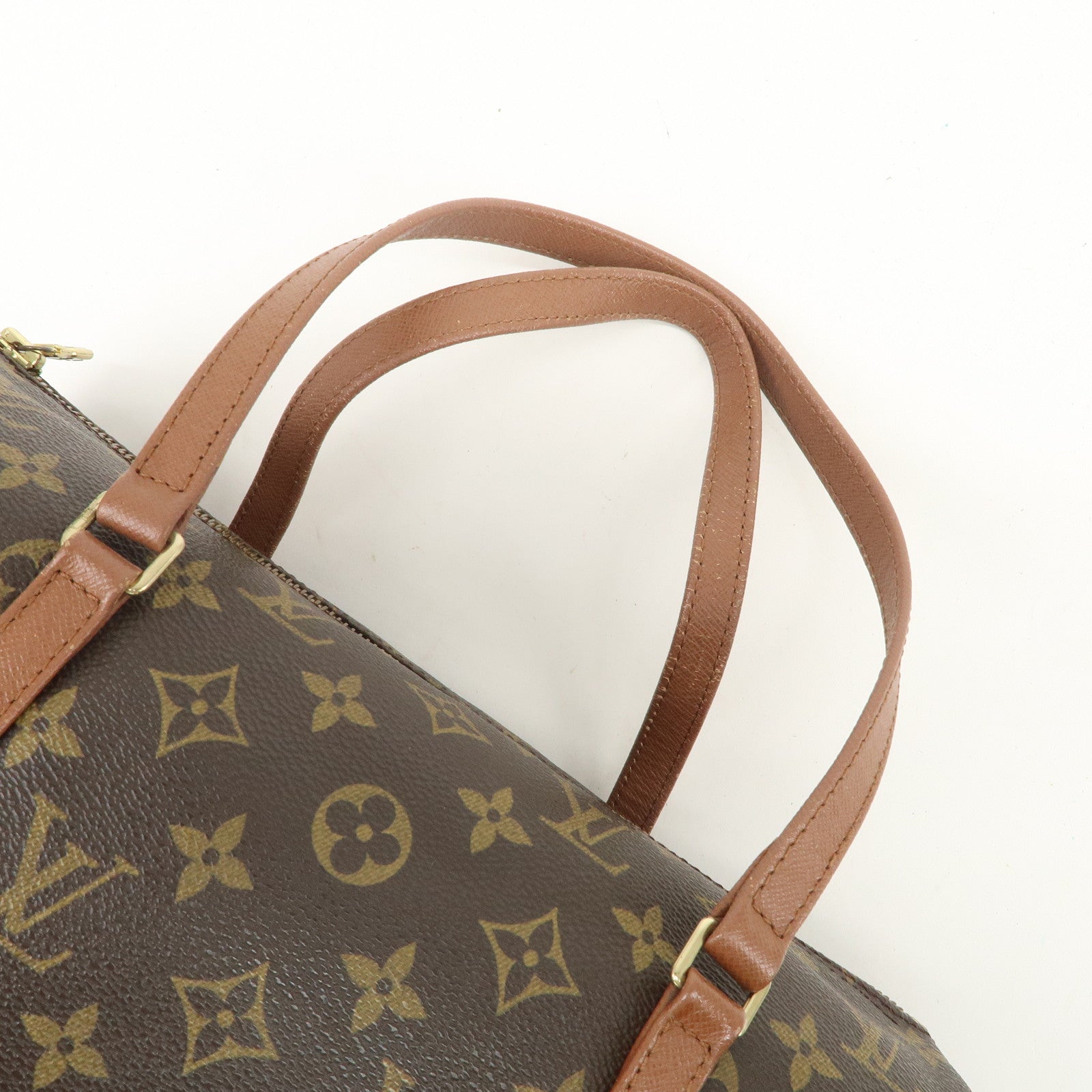 Louis Vuitton Monogram Papillon 30 Hand Bag Brown M51365