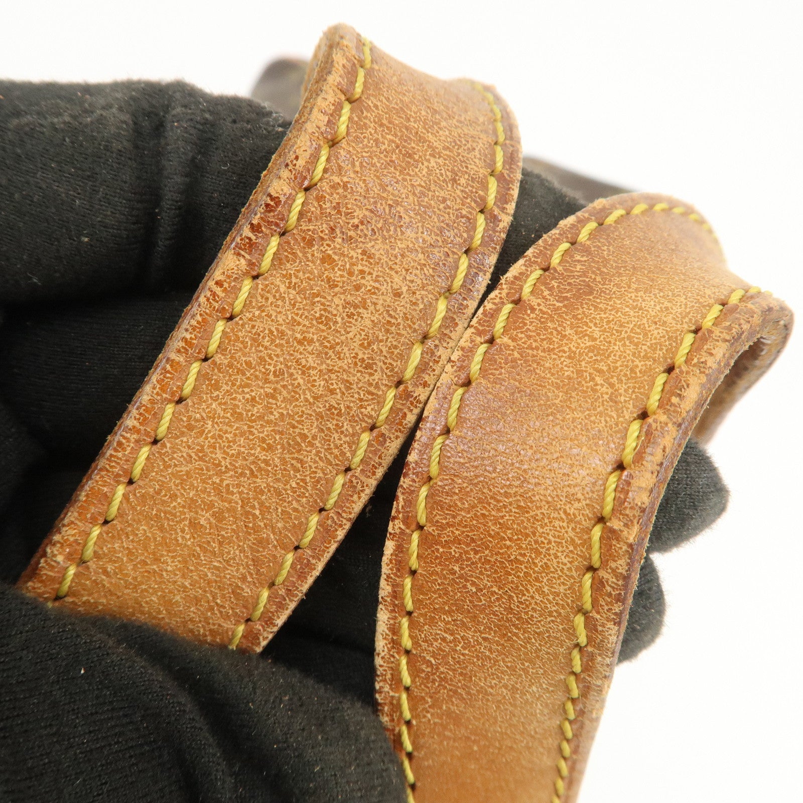 Louis Vuitton Monogram Sac Souple 45 Boston Bag Brown M41624