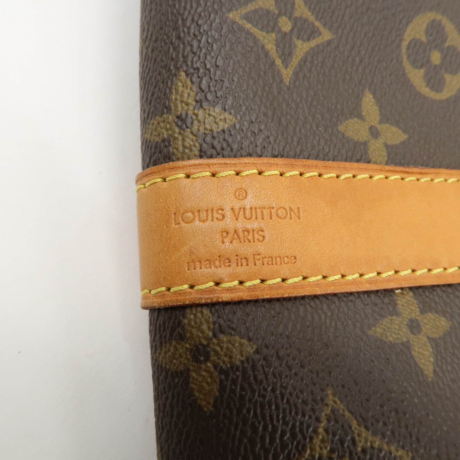 Louis Vuitton Monogram Keep All Bandouliere 55 Boston Bag M41414