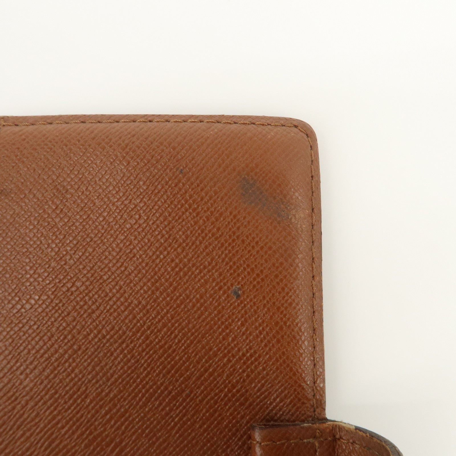 Louis Vuitton Monogram Canvas Agenda PM Planner Cover Brown R20005