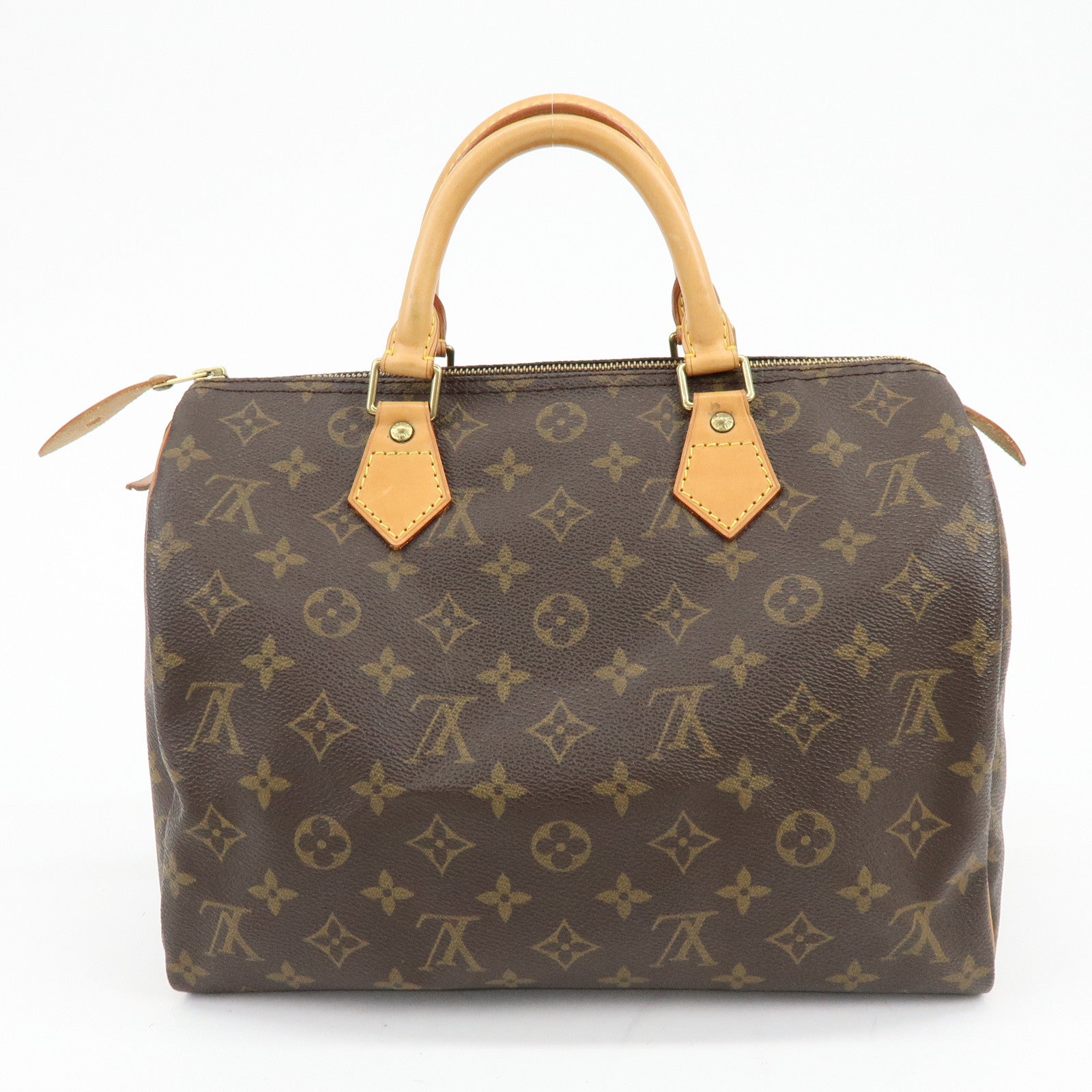 Louis Vuitton Monogram Speedy 30 Boston Bag Hand Bag Brown M41526