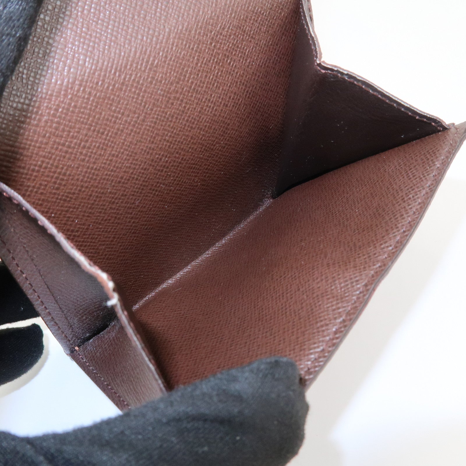 Louis Vuitton Damier Portefeuille Élise Bi-fold Wallet Brown N61654